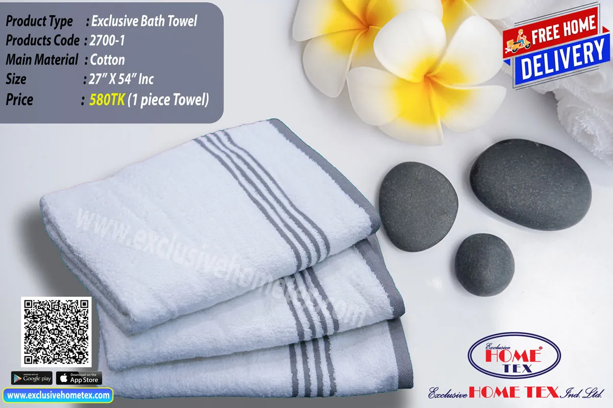 Exclusive Bath Towel (27"X54")