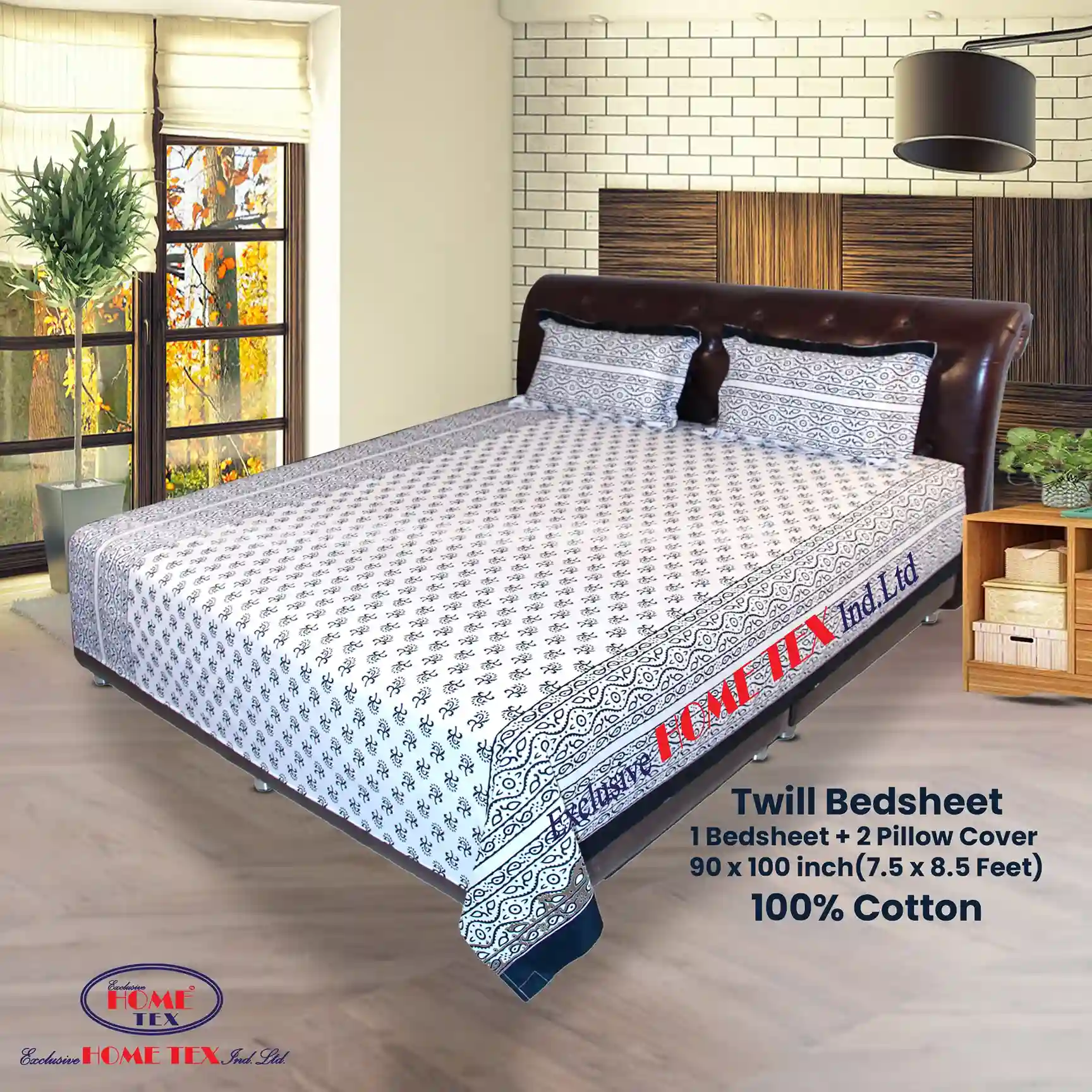 Twill Fabric Bedsheet (RT)