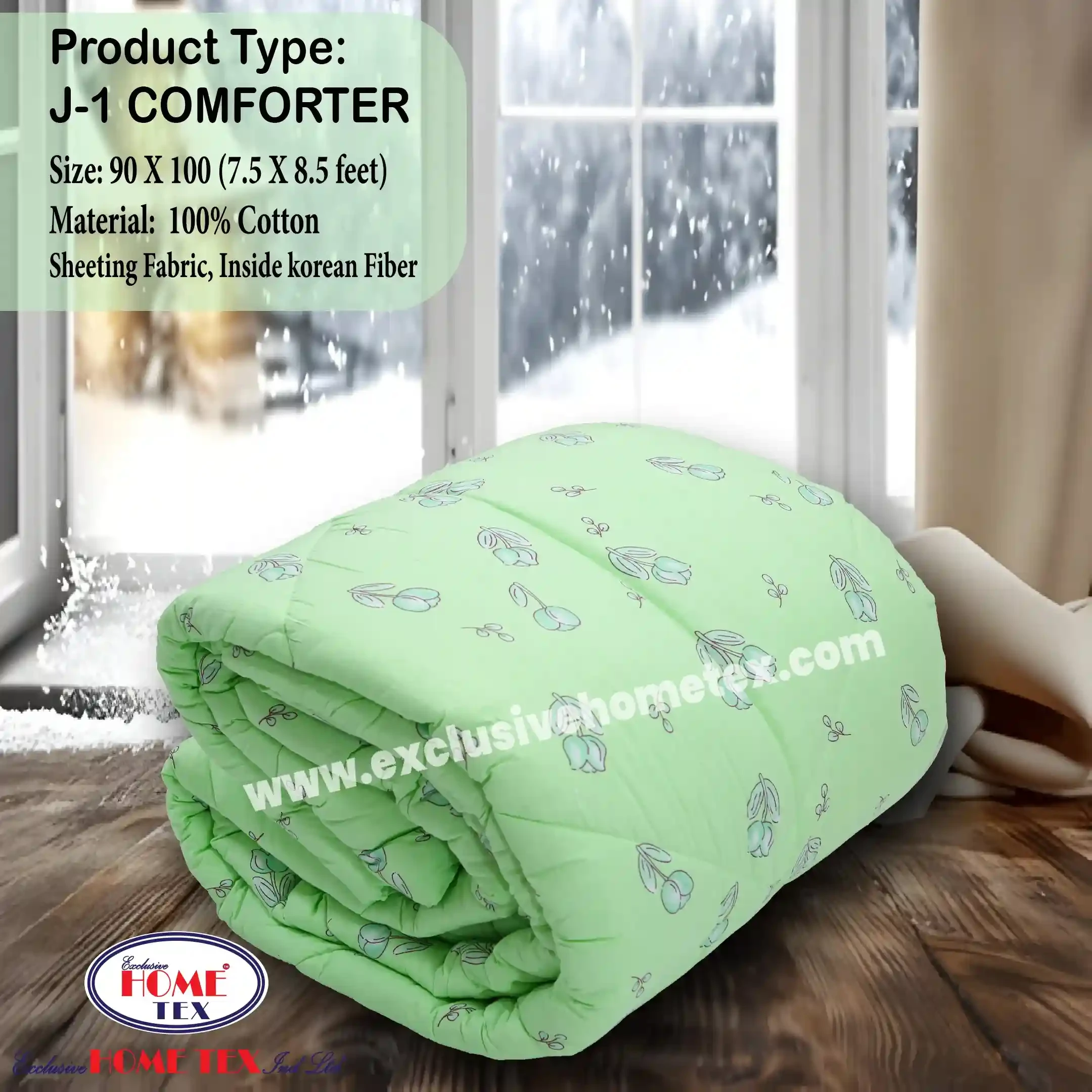 Sheeting Fabric Comforter (J-1)