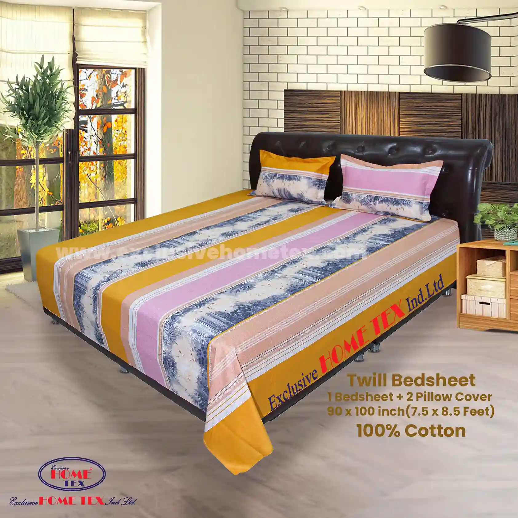 Twill Fabric Bedsheet (RT)