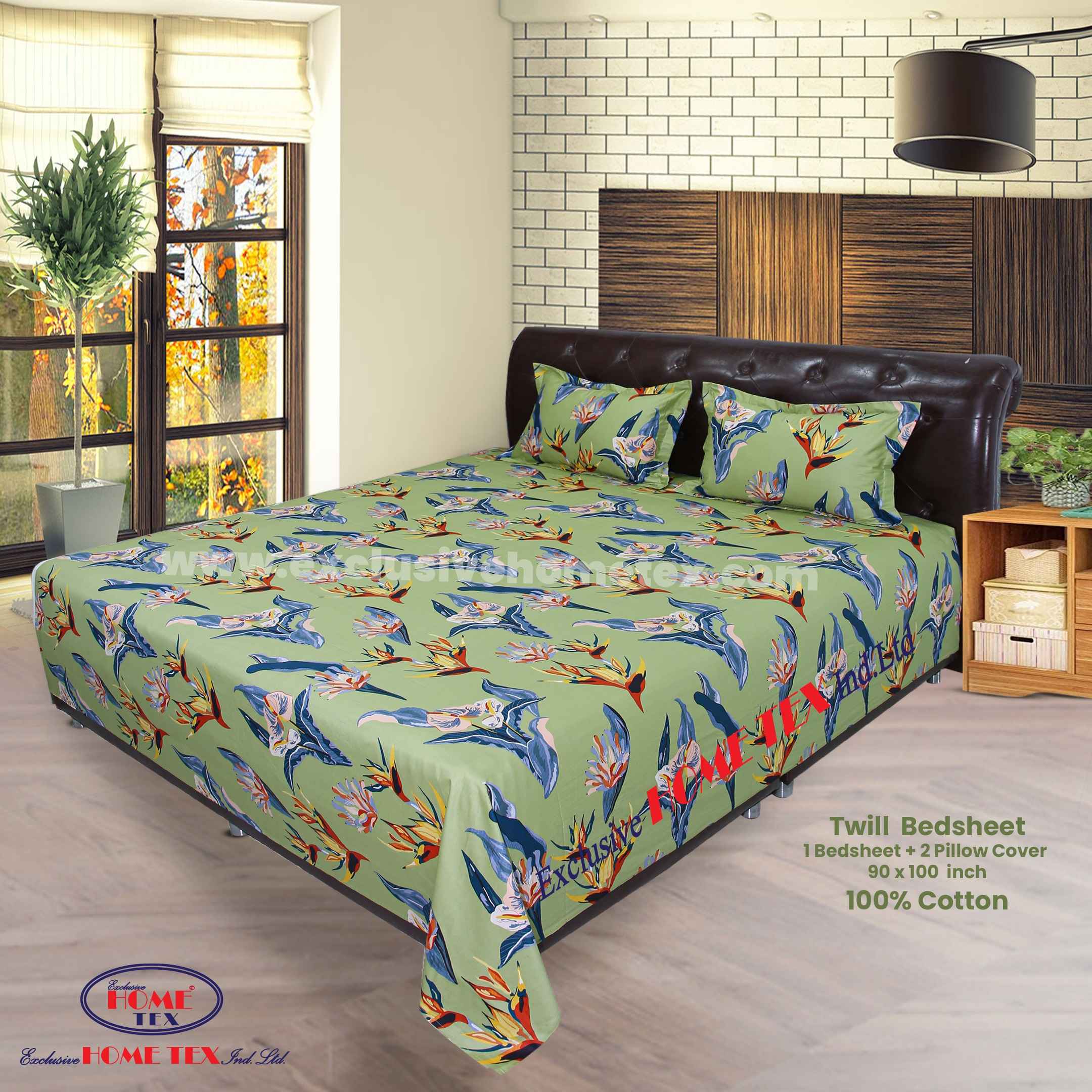 Twill Fabric Bedsheet (RT)