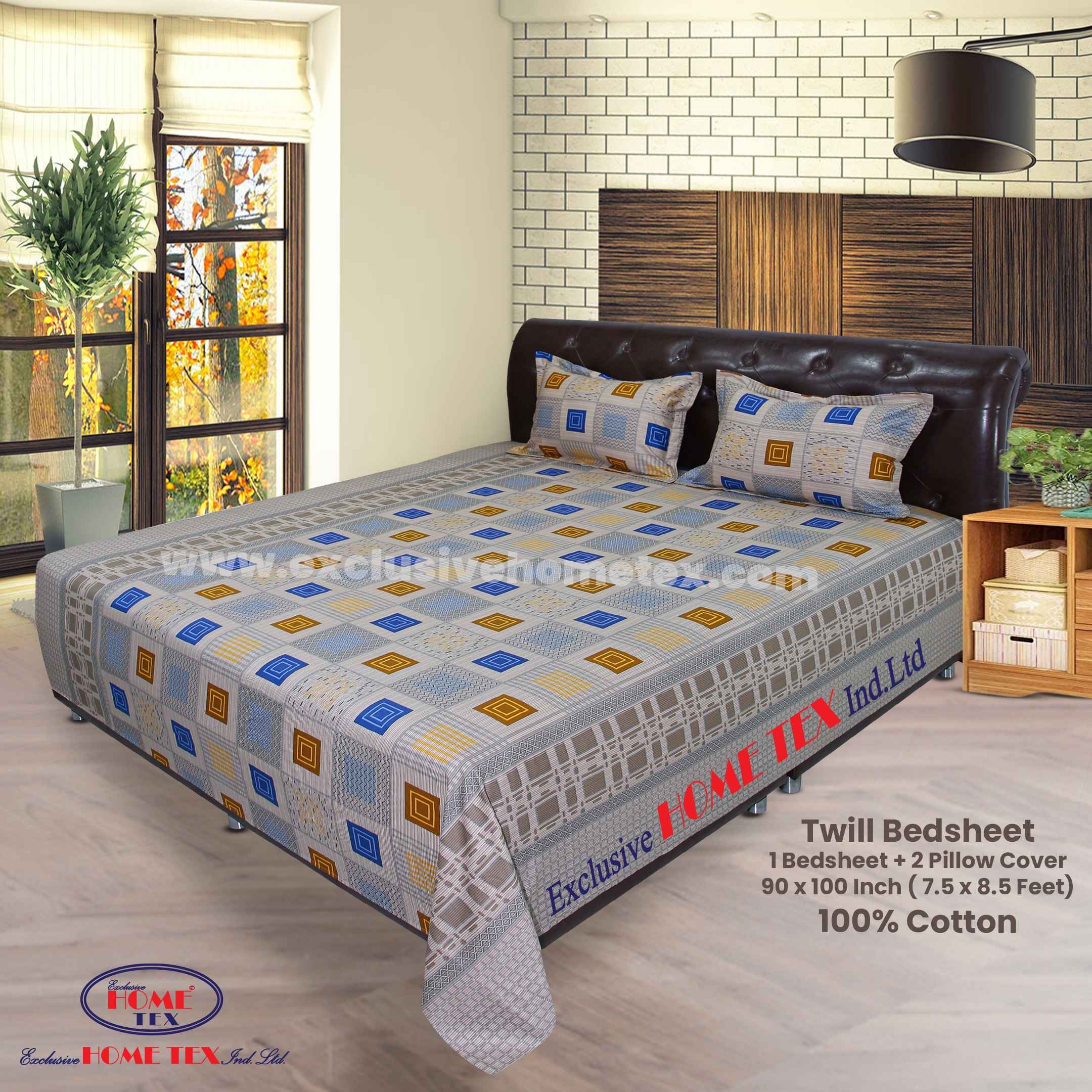 Twill Fabric Bedsheet (RT)