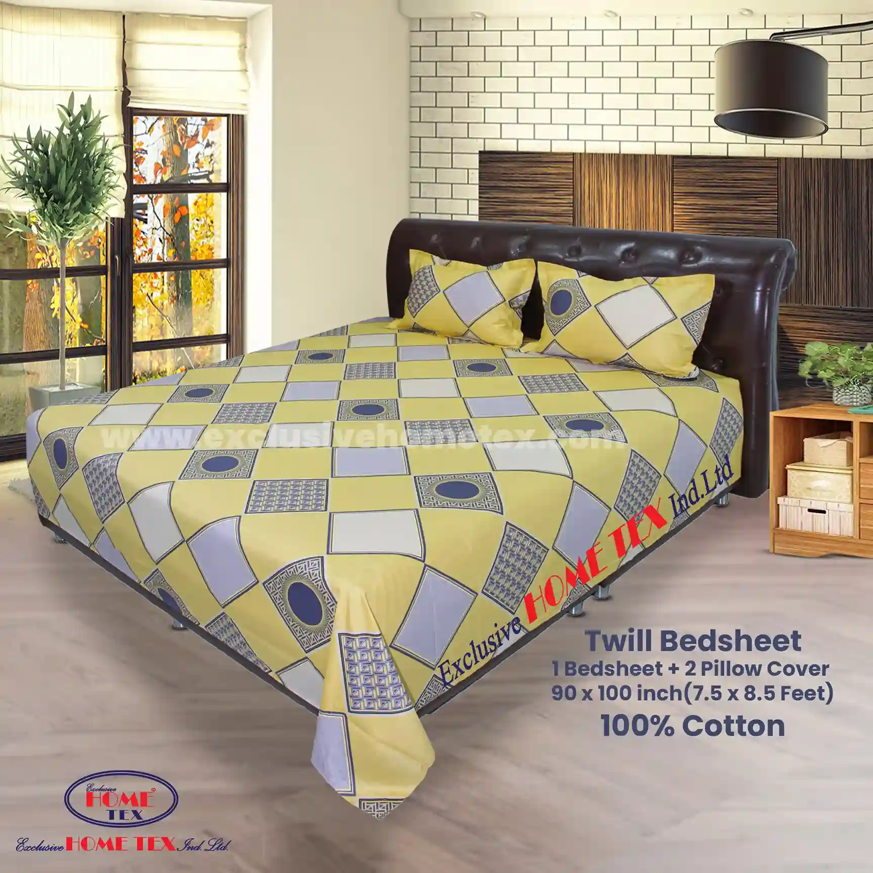 Twill Fabric Bedsheet (RT)