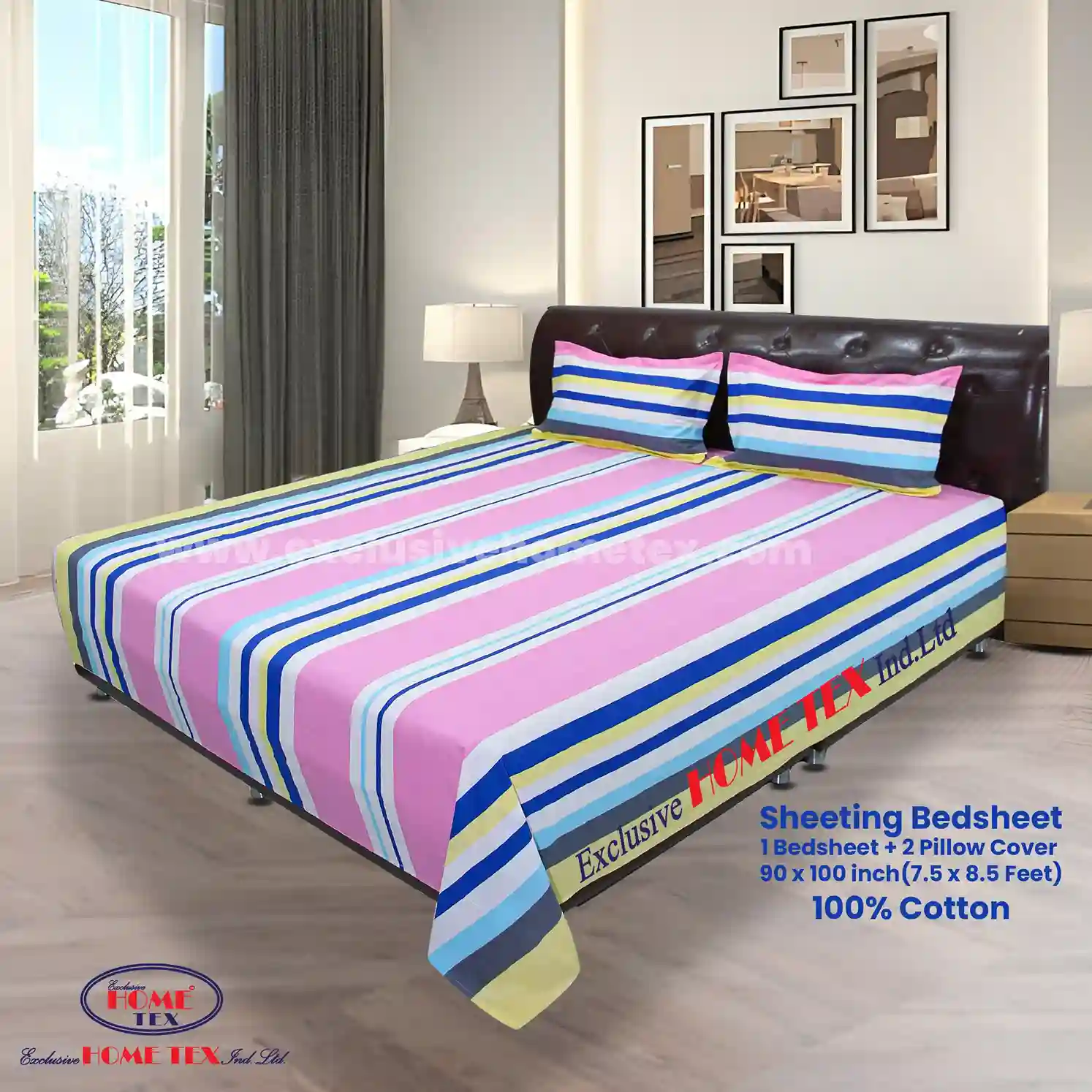 Sheeting Fabric Bedsheet (J-1)