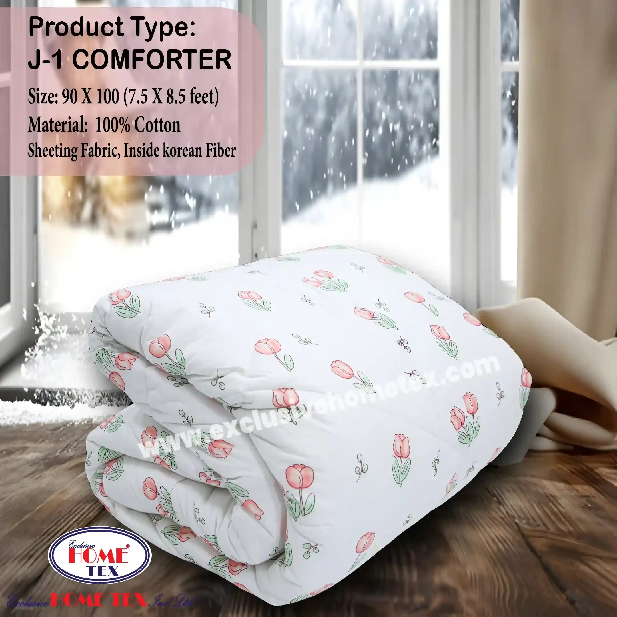 Sheeting Fabric Comforter (J-1)