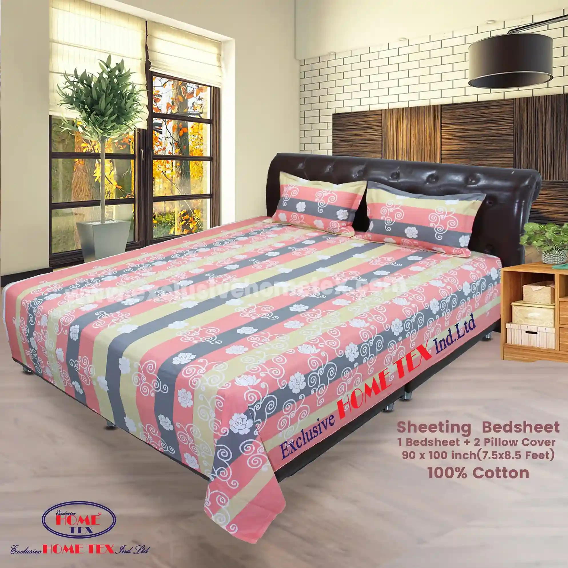 Sheeting Fabric Bedsheet (J-1)