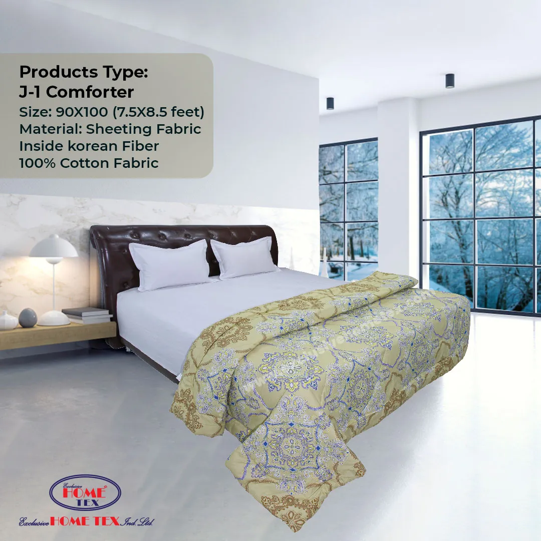 Sheeting Fabric Comforter (J-1)