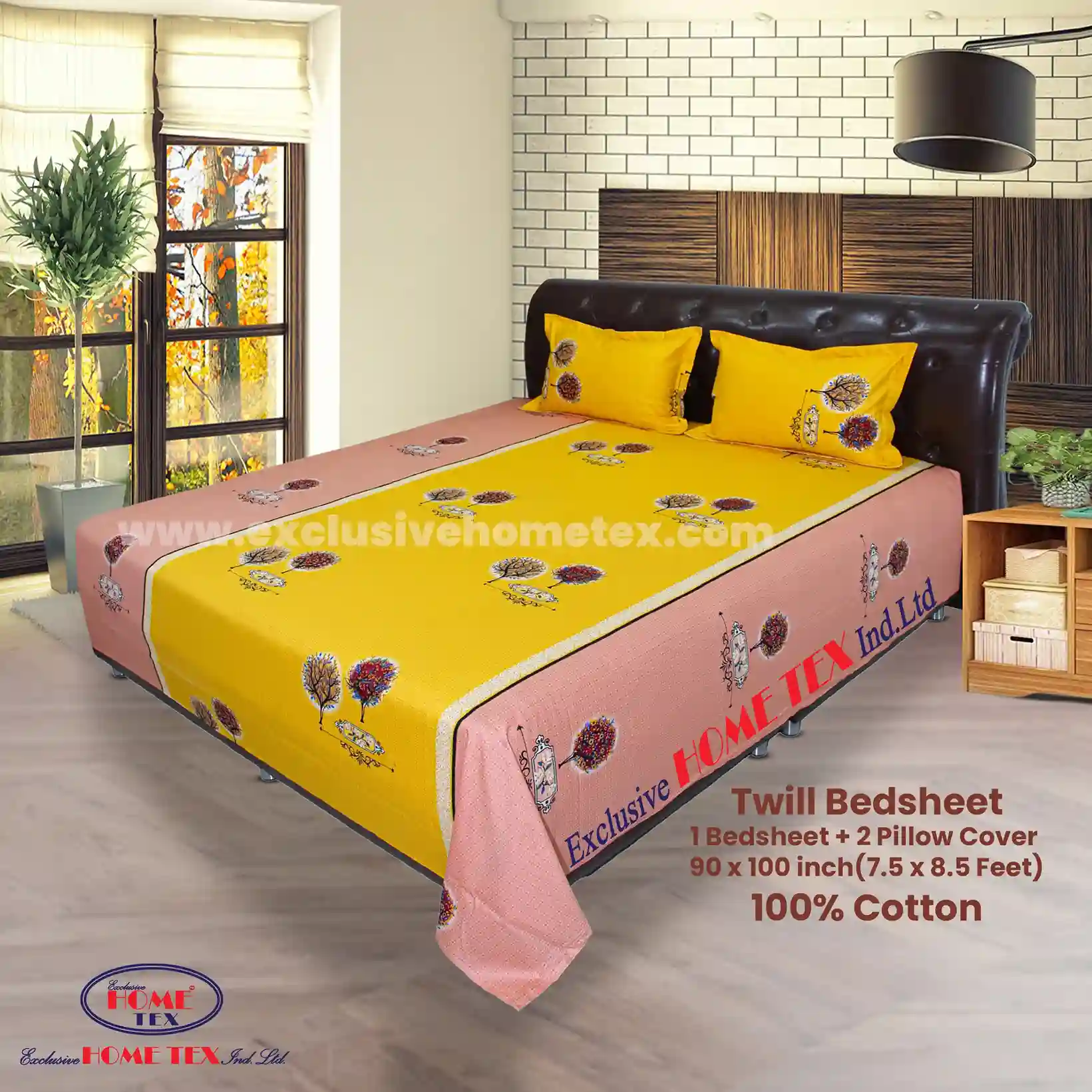 Twill Fabric Bedsheet (RT)