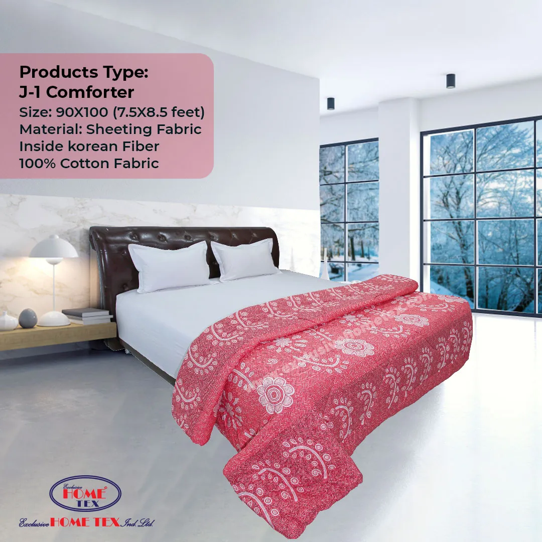 Sheeting Fabric Comforter (J-1)