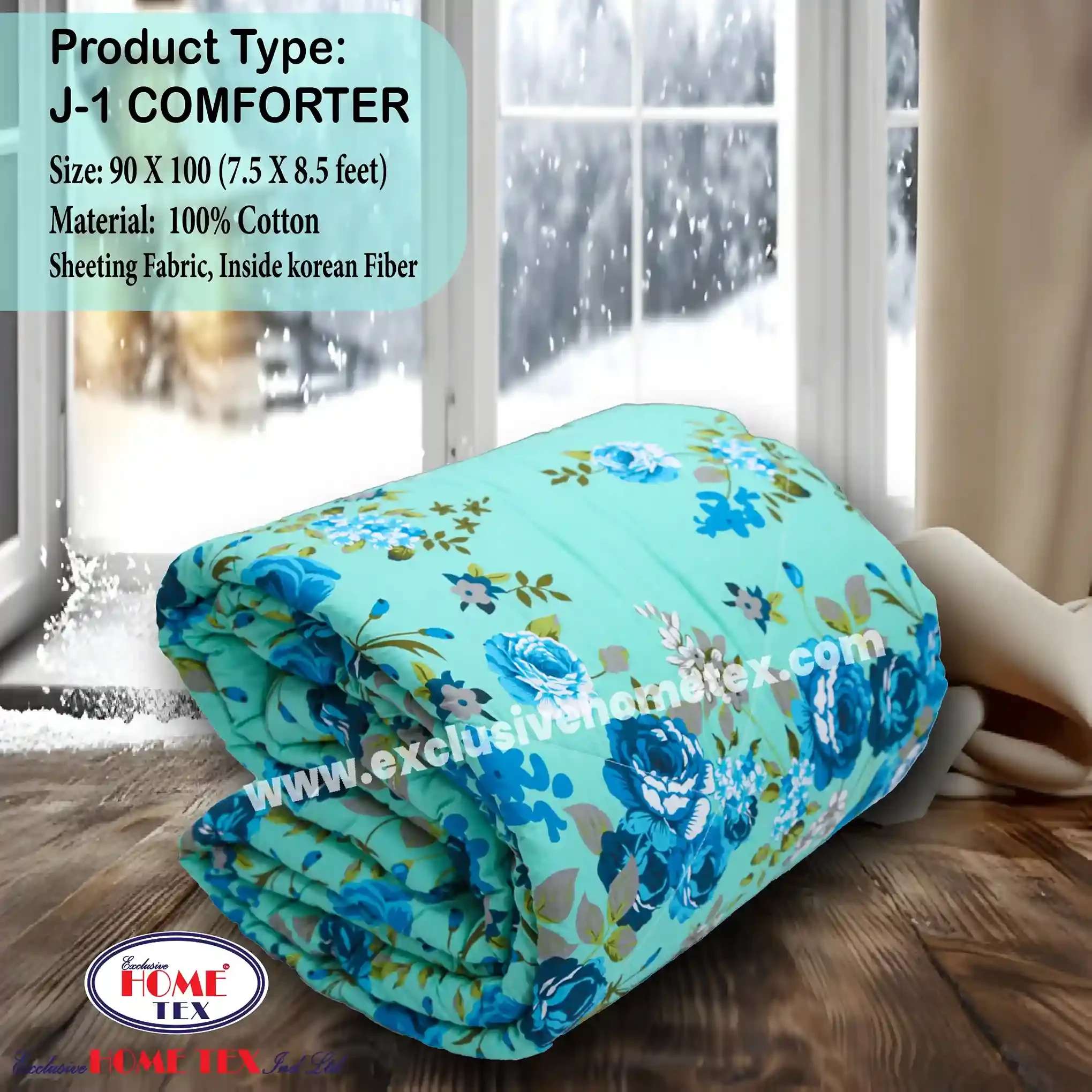 Sheeting Fabric Comforter (J-1)