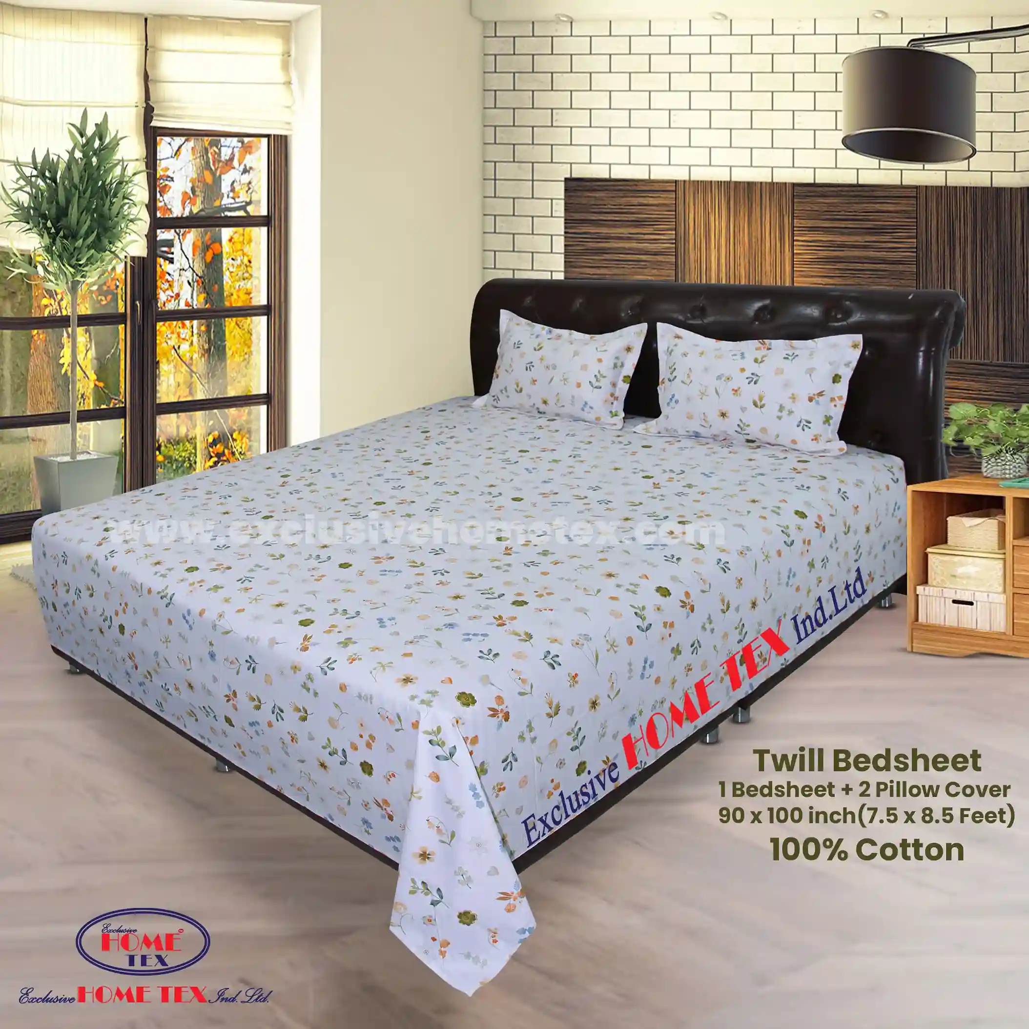 Twill Fabric Bedsheet (RT)