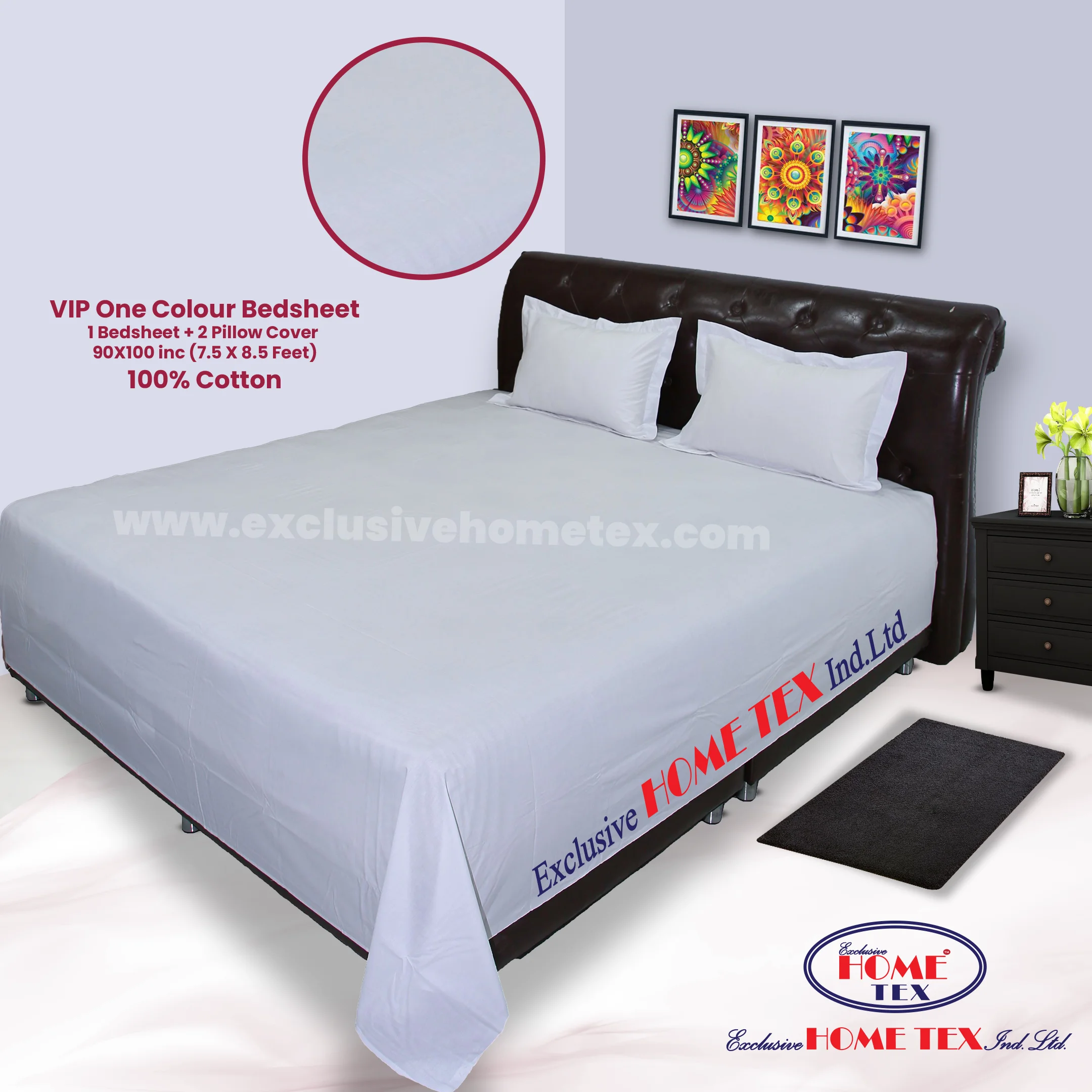 S/GLX One Colour Bedsheet