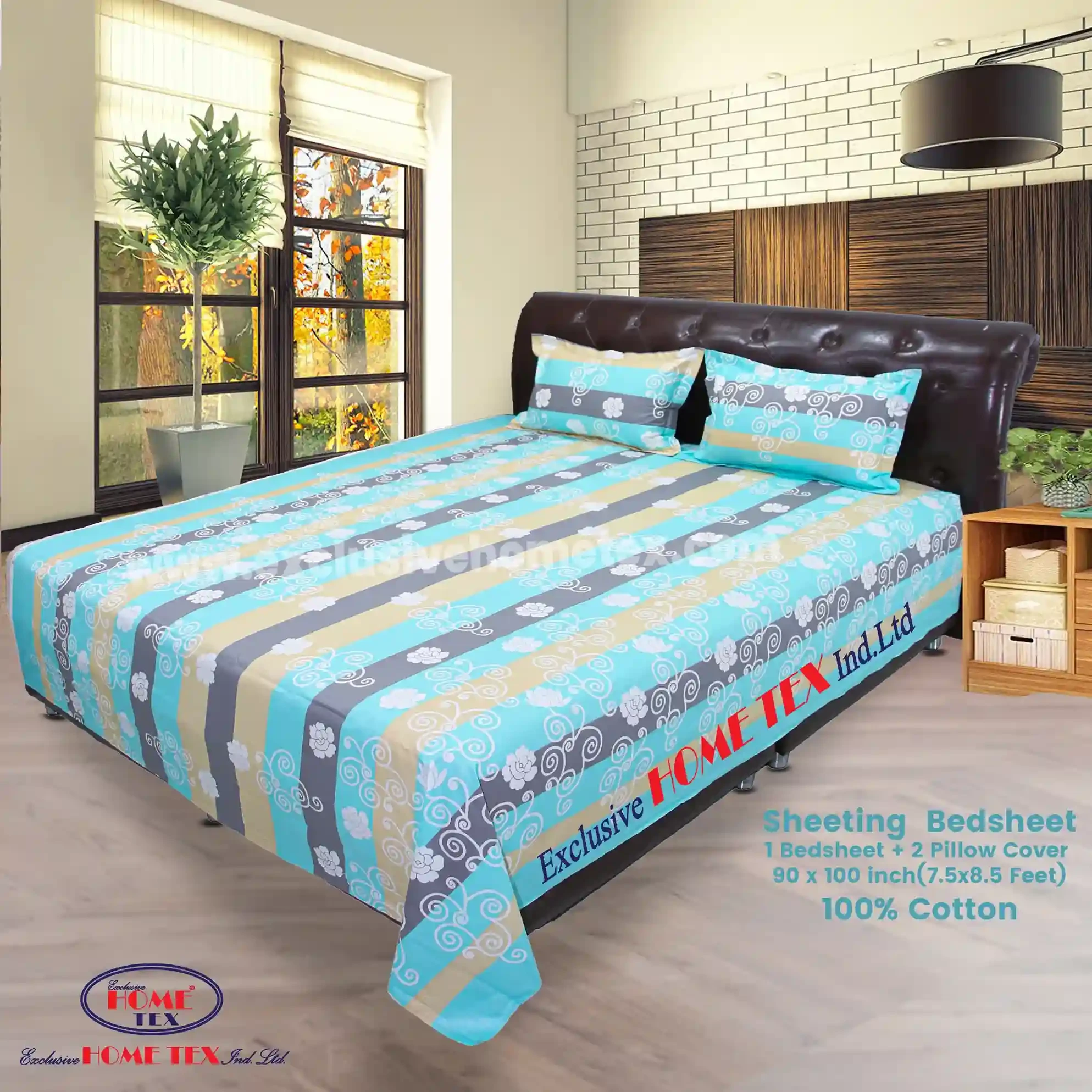 Sheeting Fabric Bedsheet (J-1)