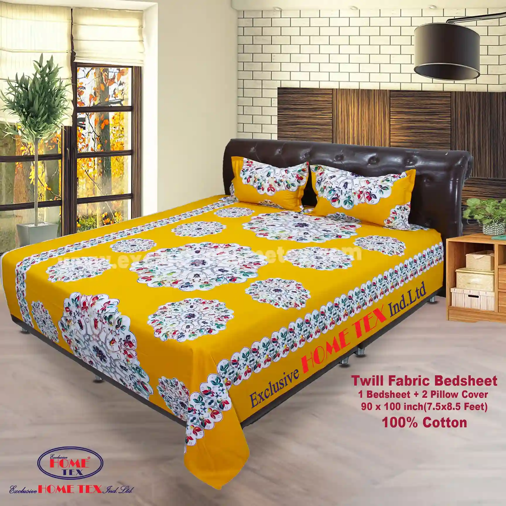 Twill Fabric Bedsheet (RT)