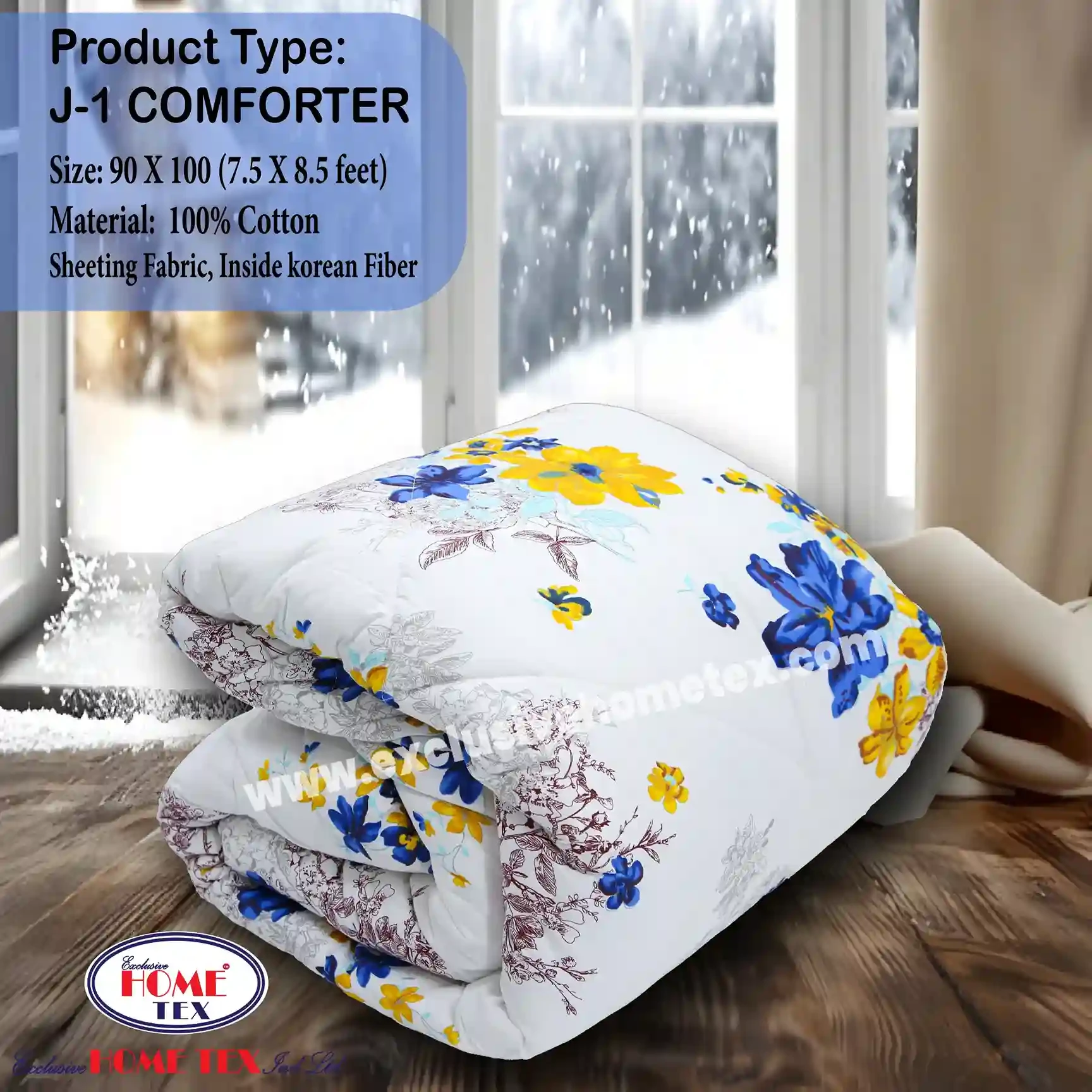 Sheeting Fabric Comforter (J-1)