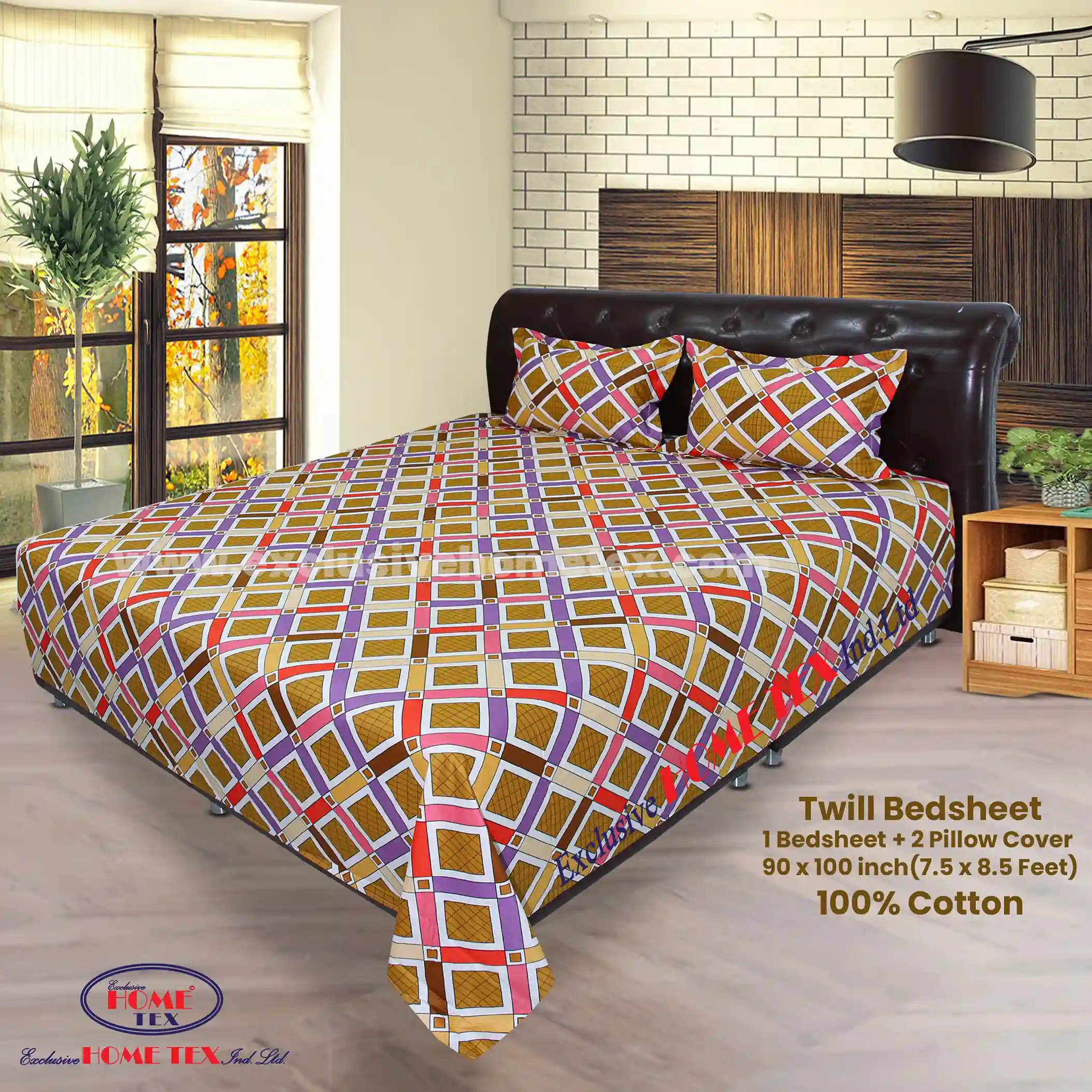 Twill Fabric Bedsheet (RT)