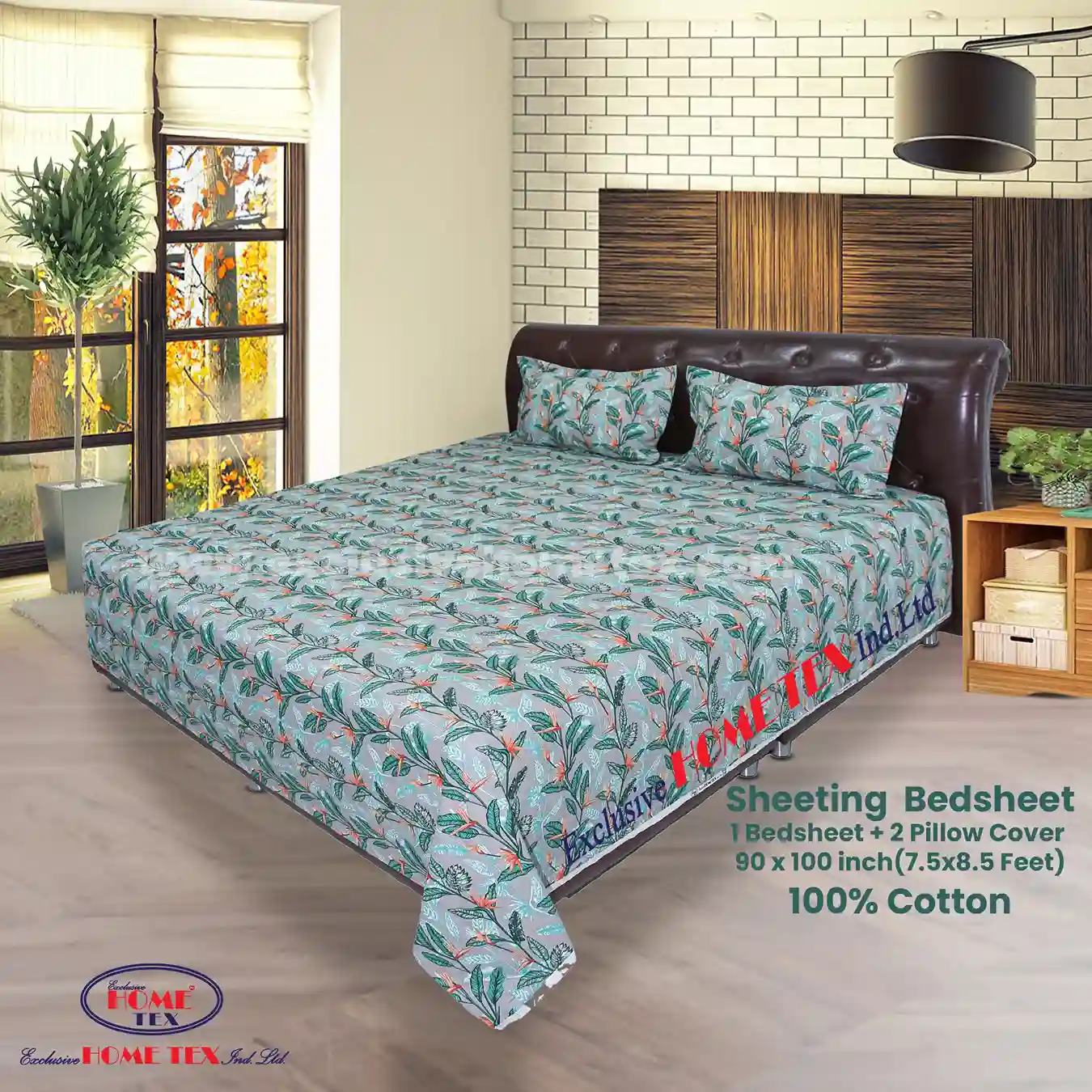 Sheeting Fabric Bedsheet (J-1)