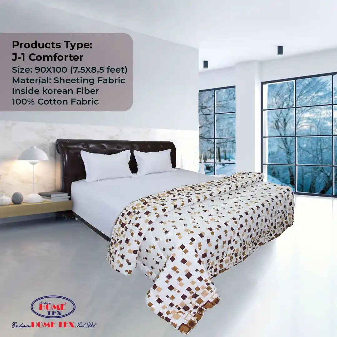 Sheeting Fabric Comforter (J-1)