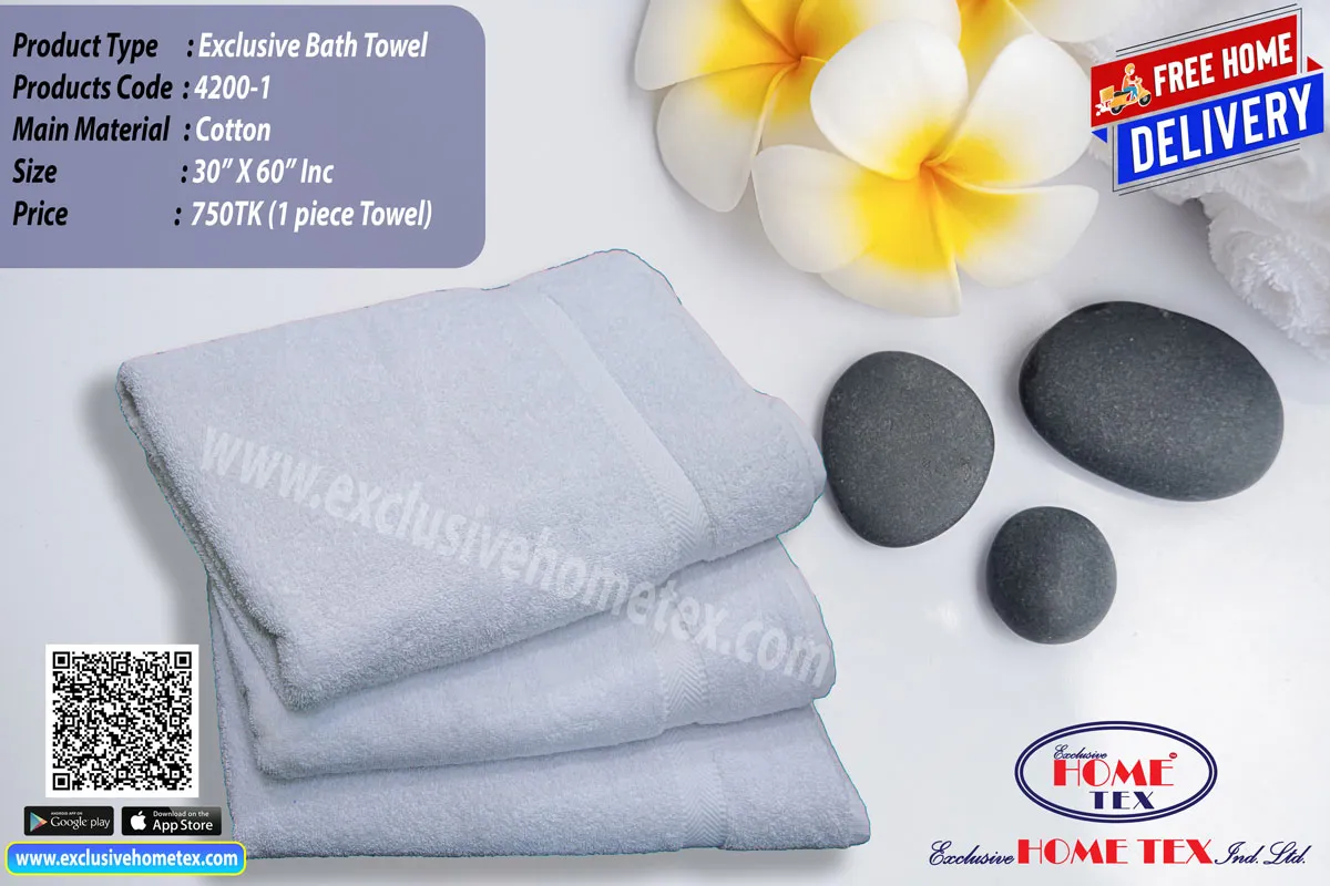 Exclusive Bath Towel (30"X60")