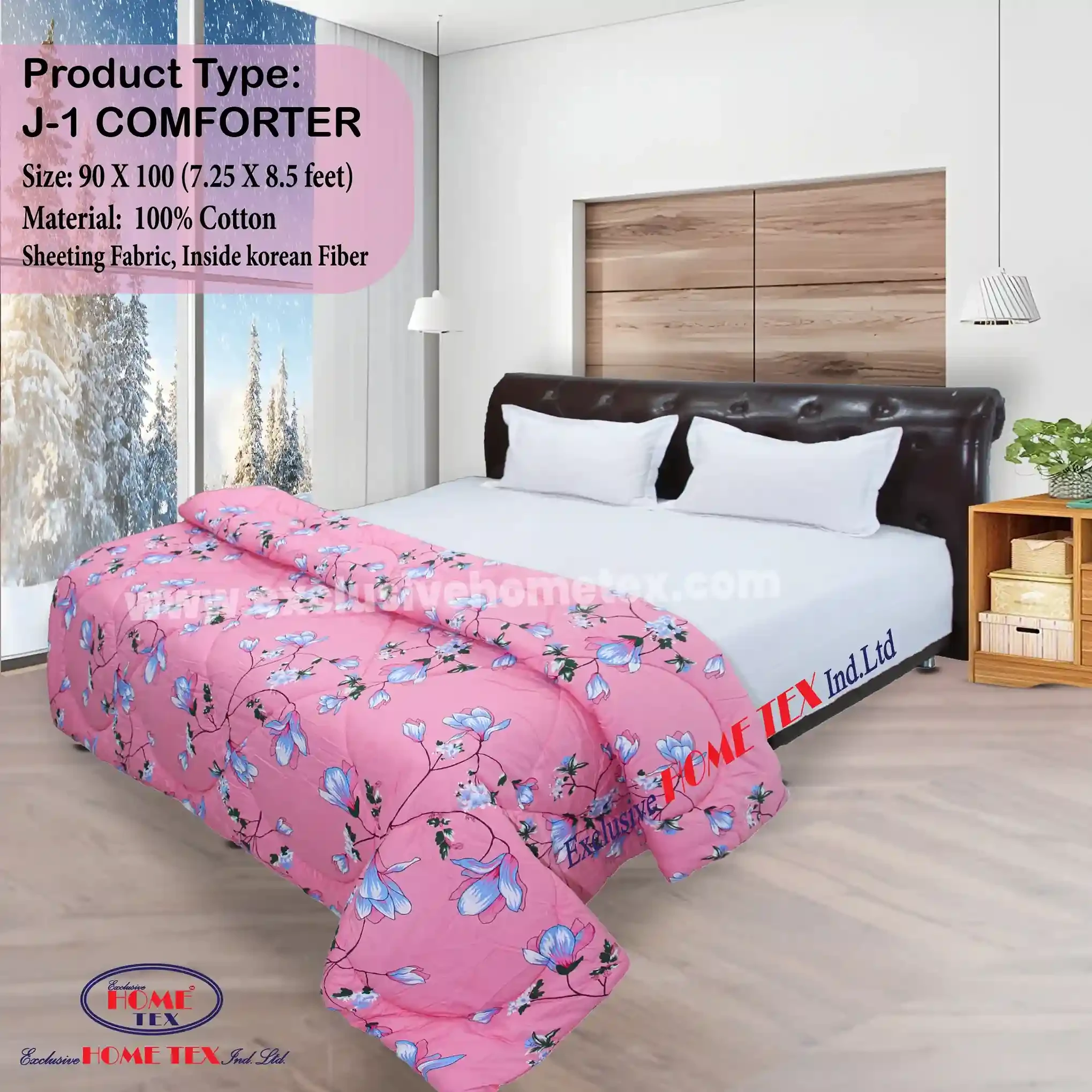 Sheeting Fabric Comforter (J-1)