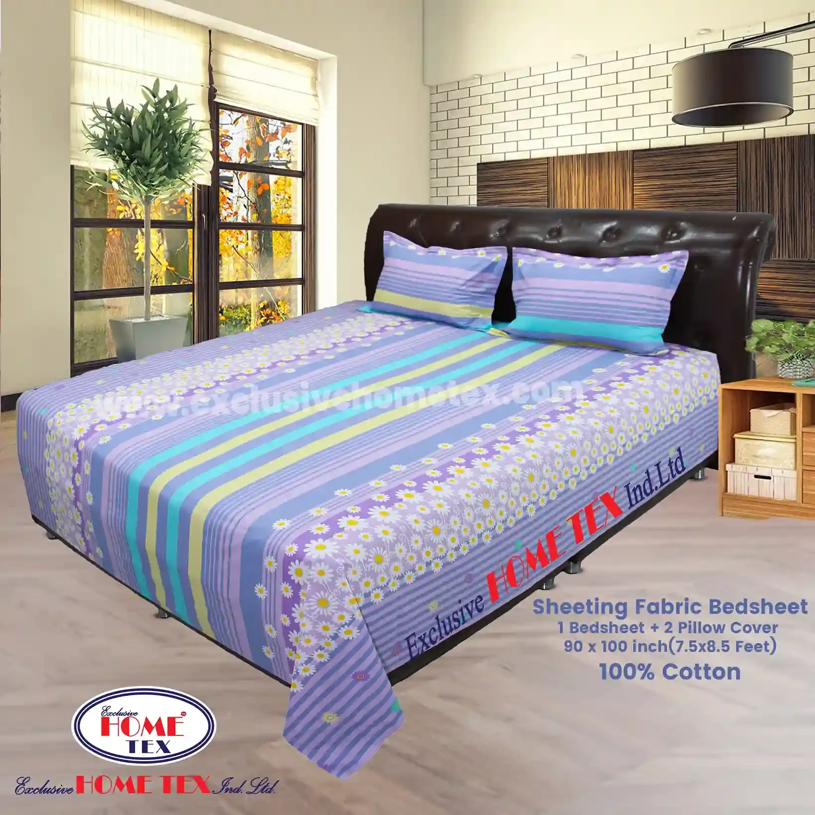 Sheeting Fabric Bedsheet (J-1)
