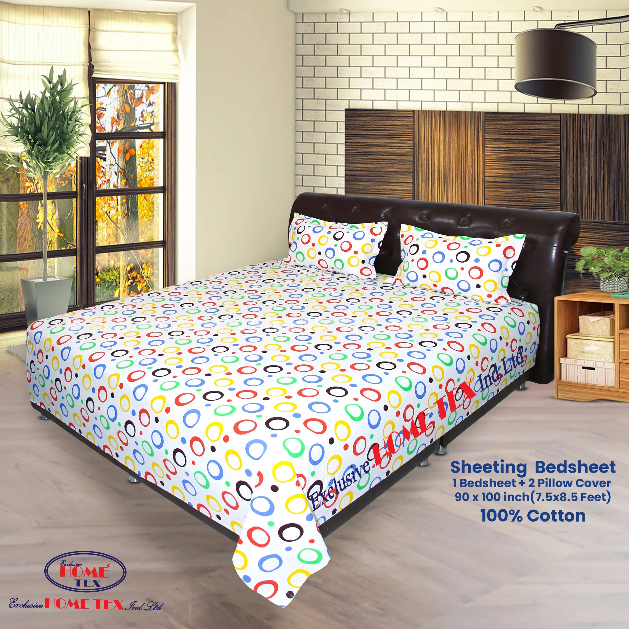 Sheeting Fabric Bedsheet (J-1)