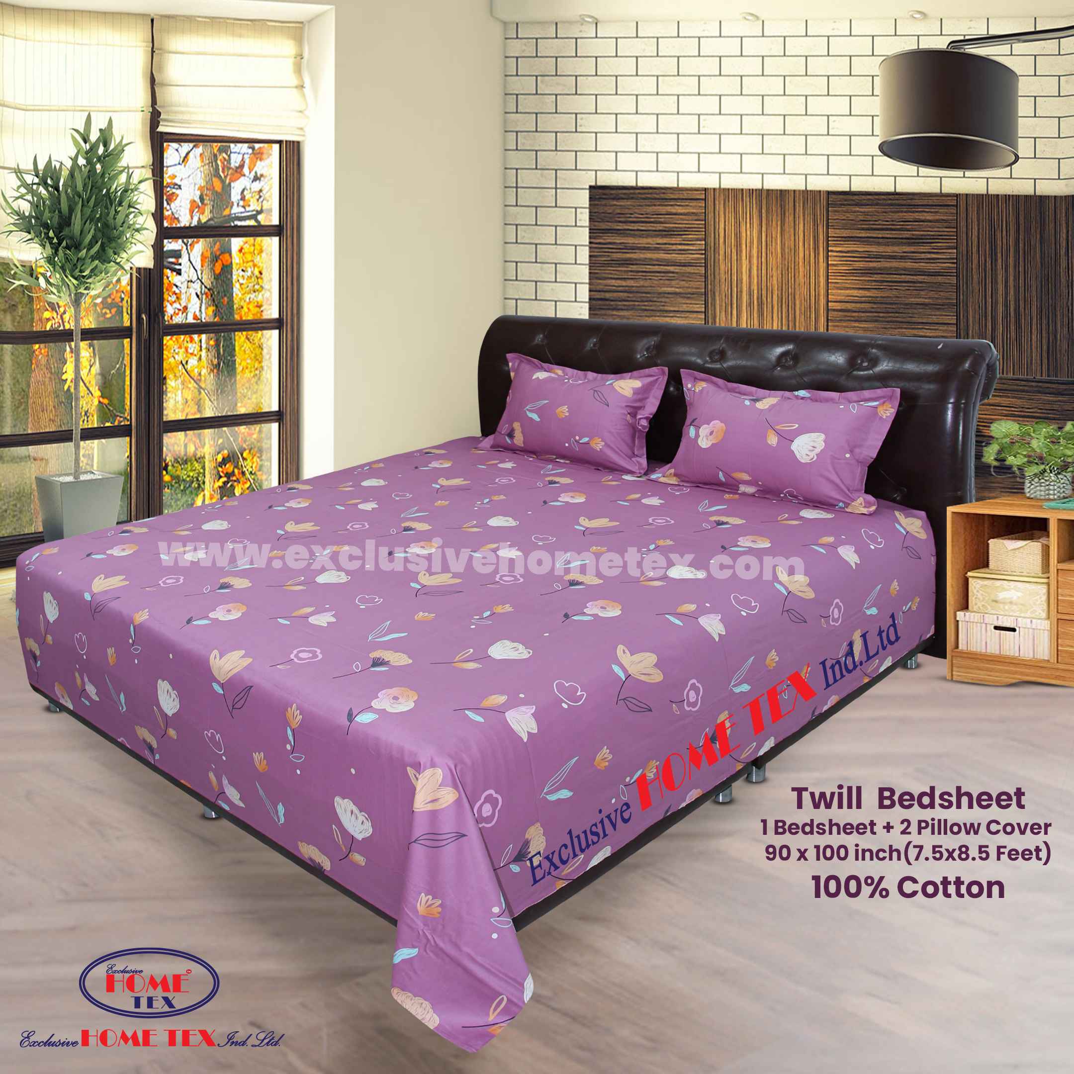 Twill Fabric Bedsheet (RT)