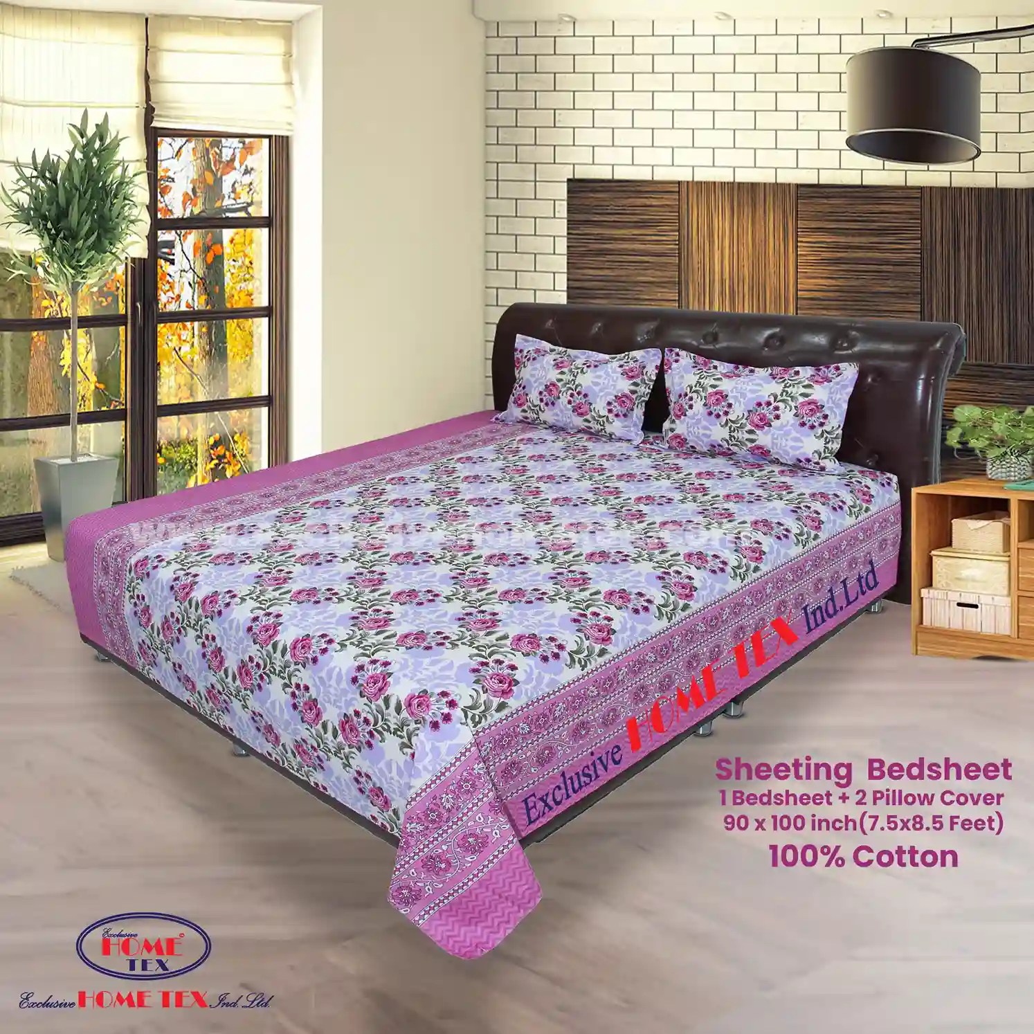 Sheeting Fabric Bedsheet (J-1)