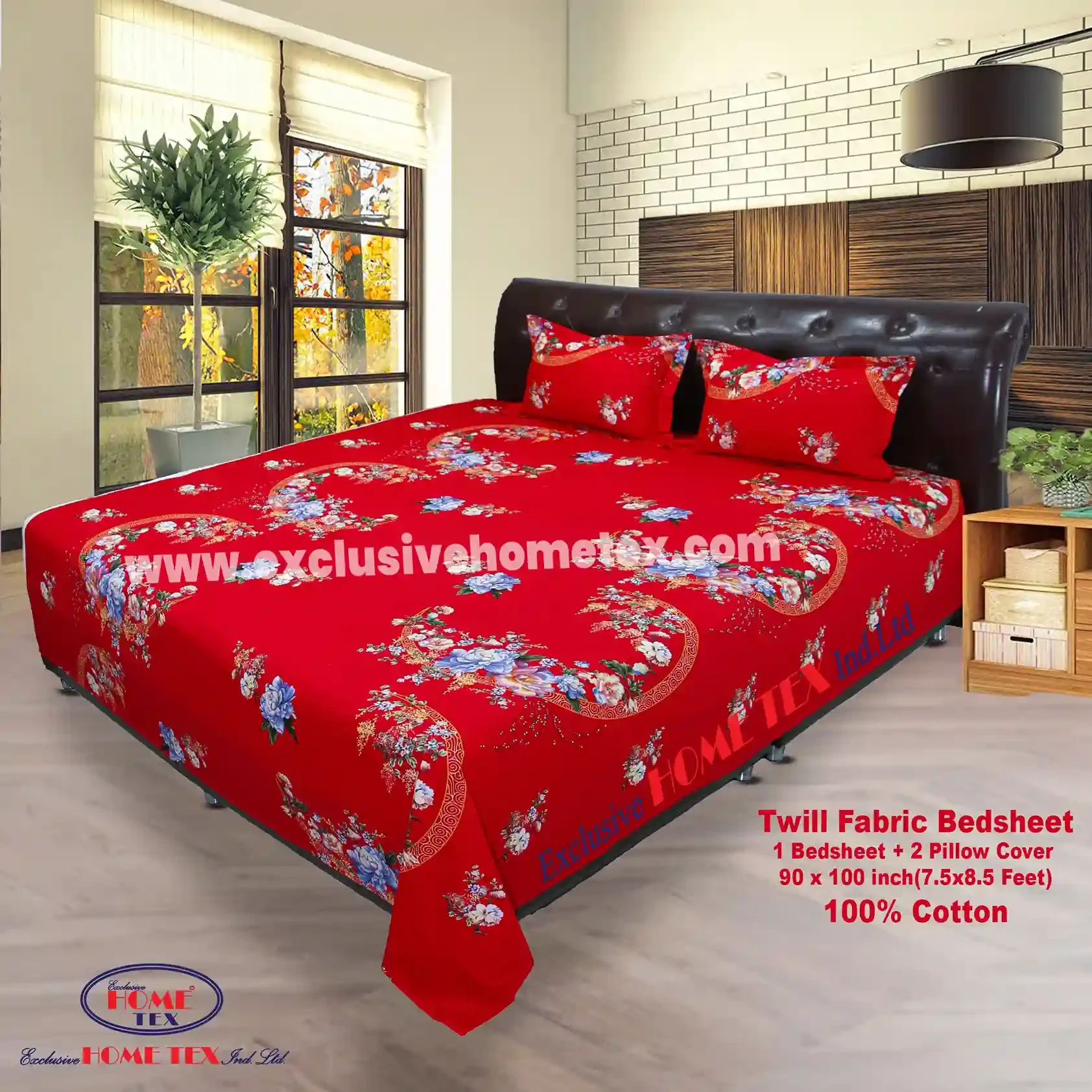 Shatin Fabric Bedsheet (VRS)