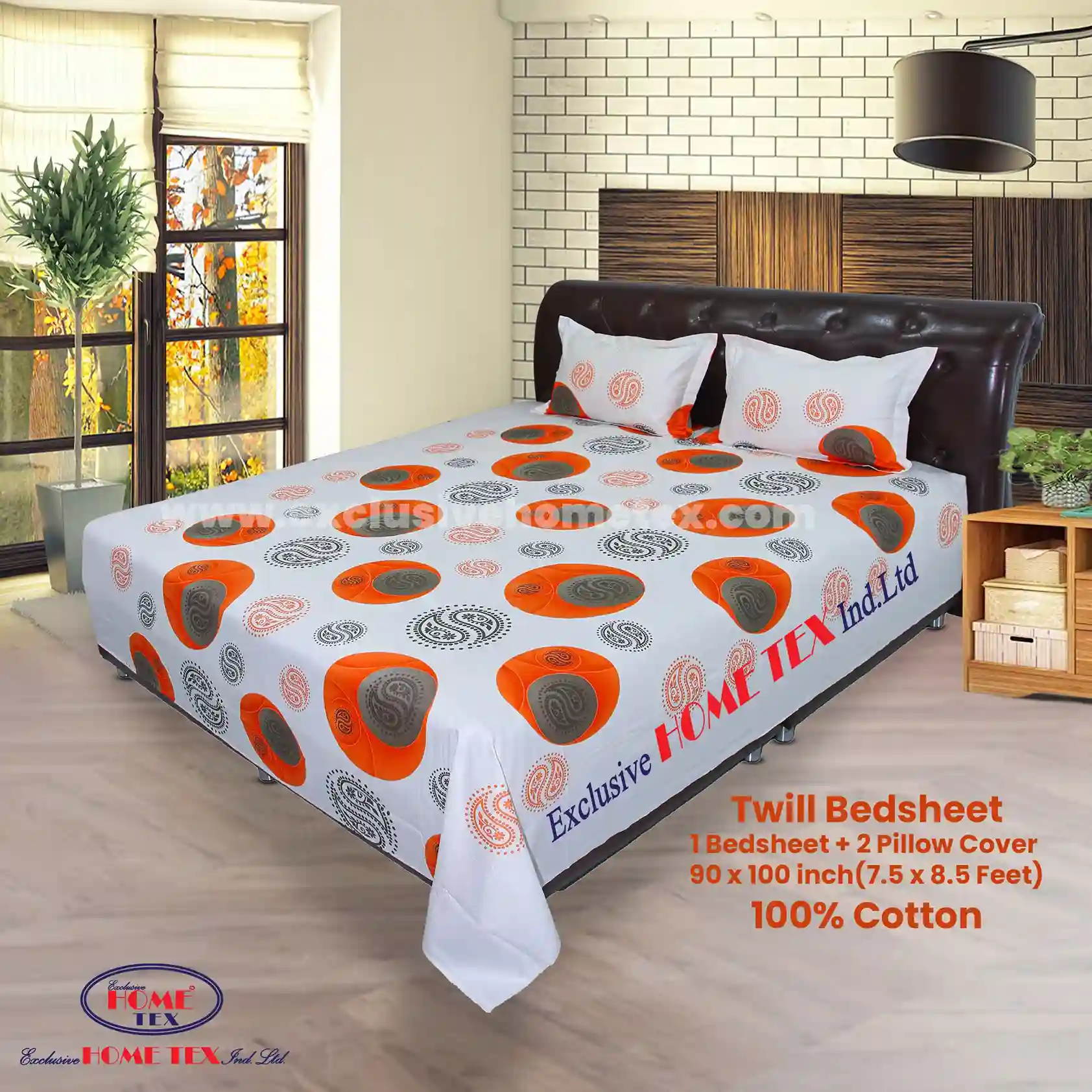 Twill Fabric Bedsheet (RT)