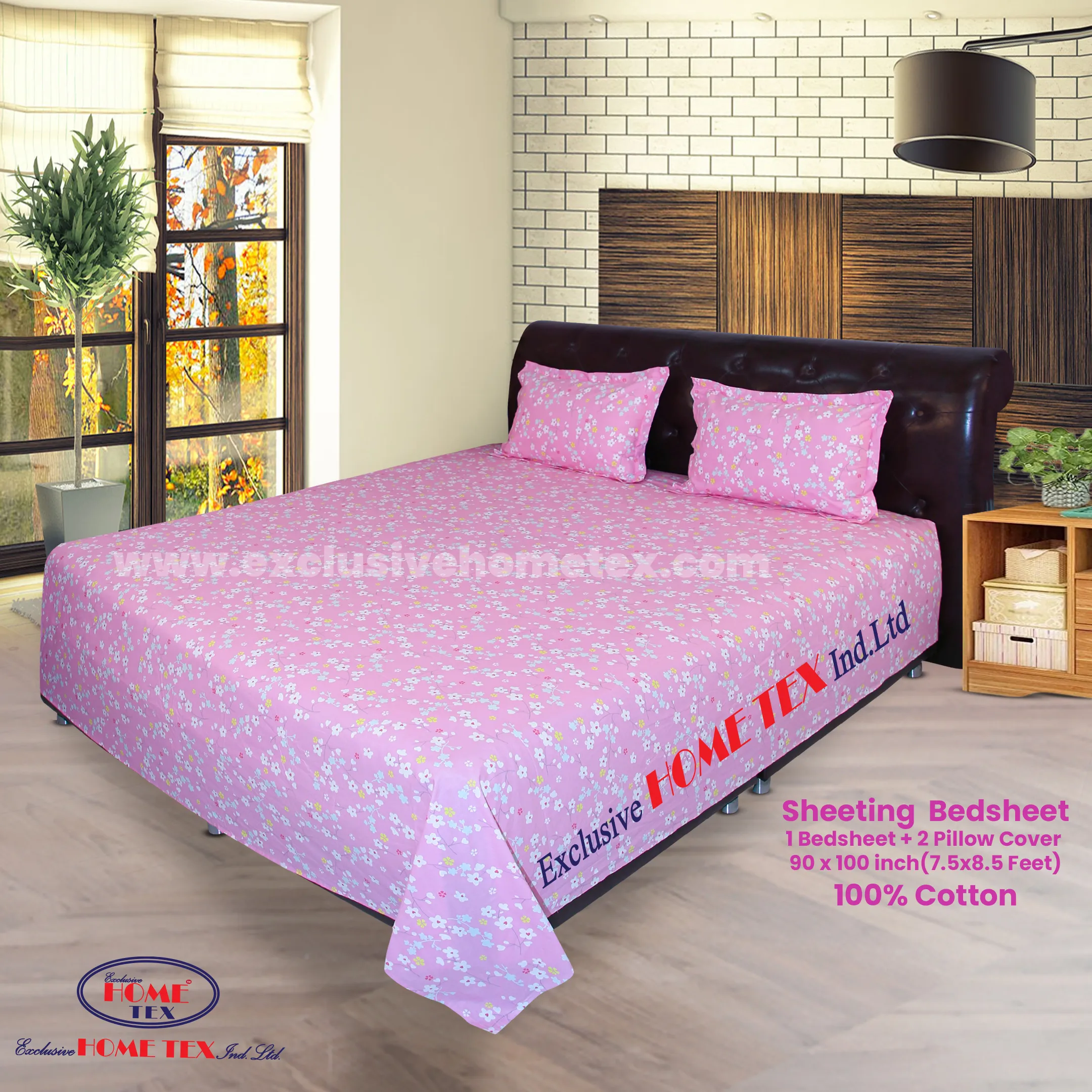 Sheeting Fabric Bedsheet (J-1)