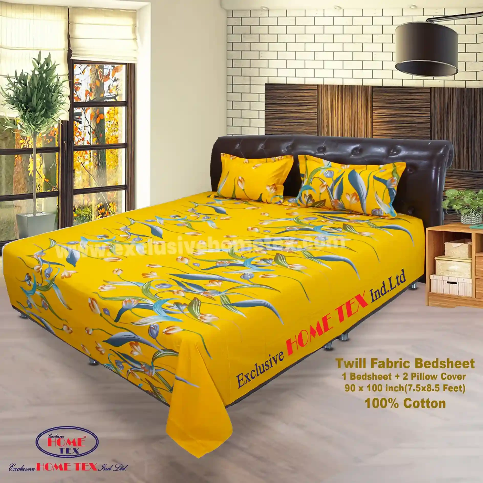 Twill Fabric Bedsheet (RT)