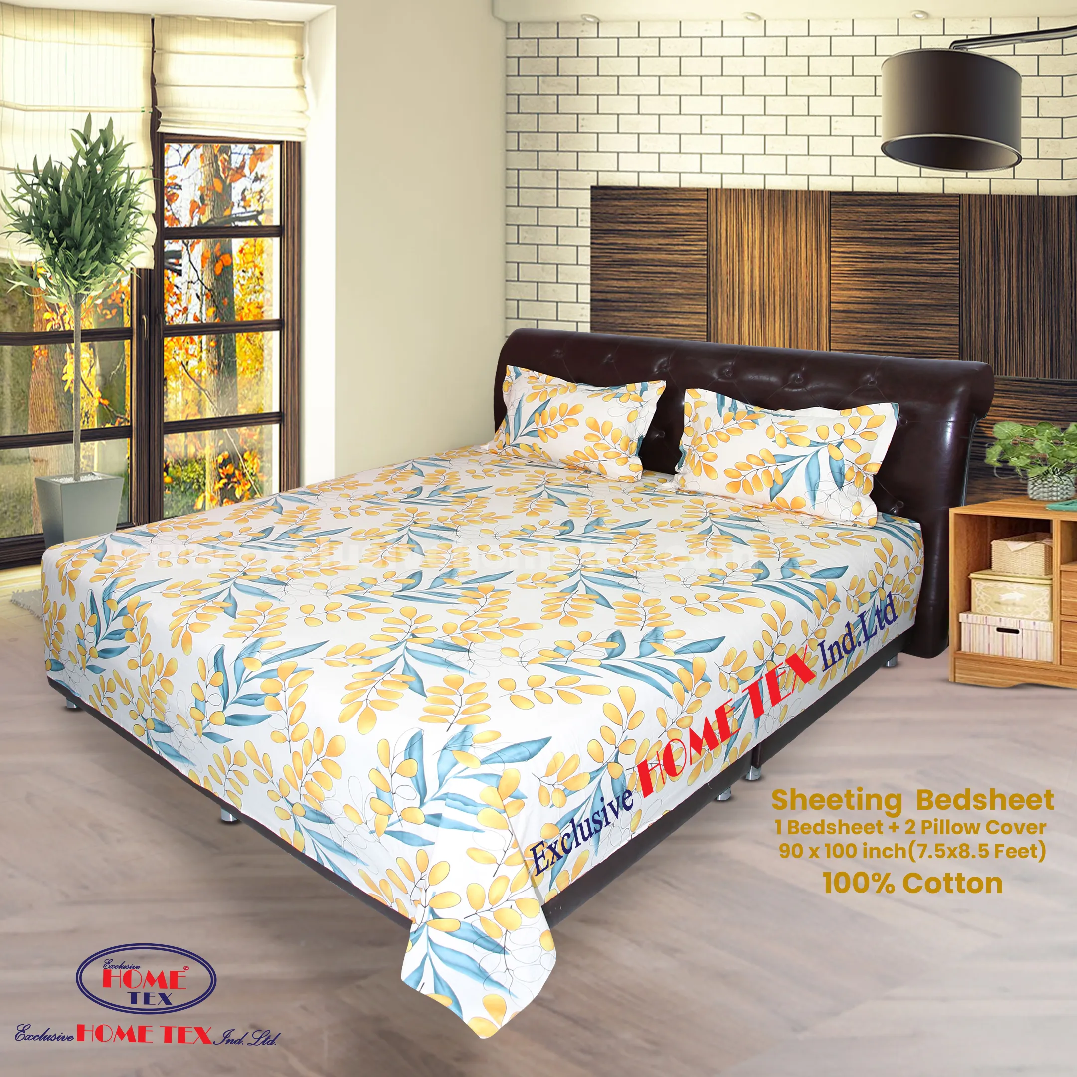 Sheeting Fabric Bedsheet (J-1)