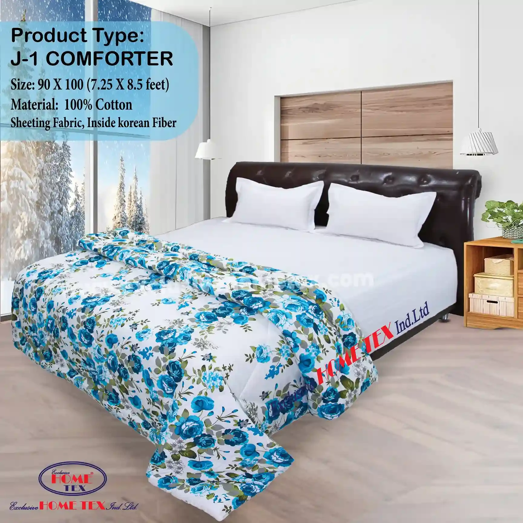 Sheeting Fabric Comforter (J-1)