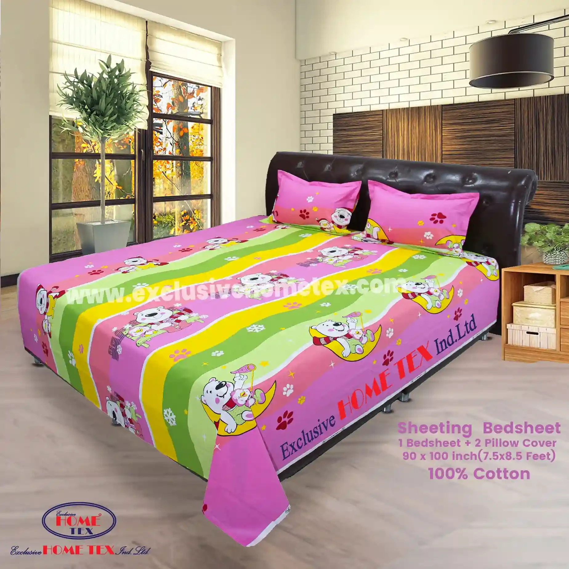 Sheeting Fabric Bedsheet (J-1)