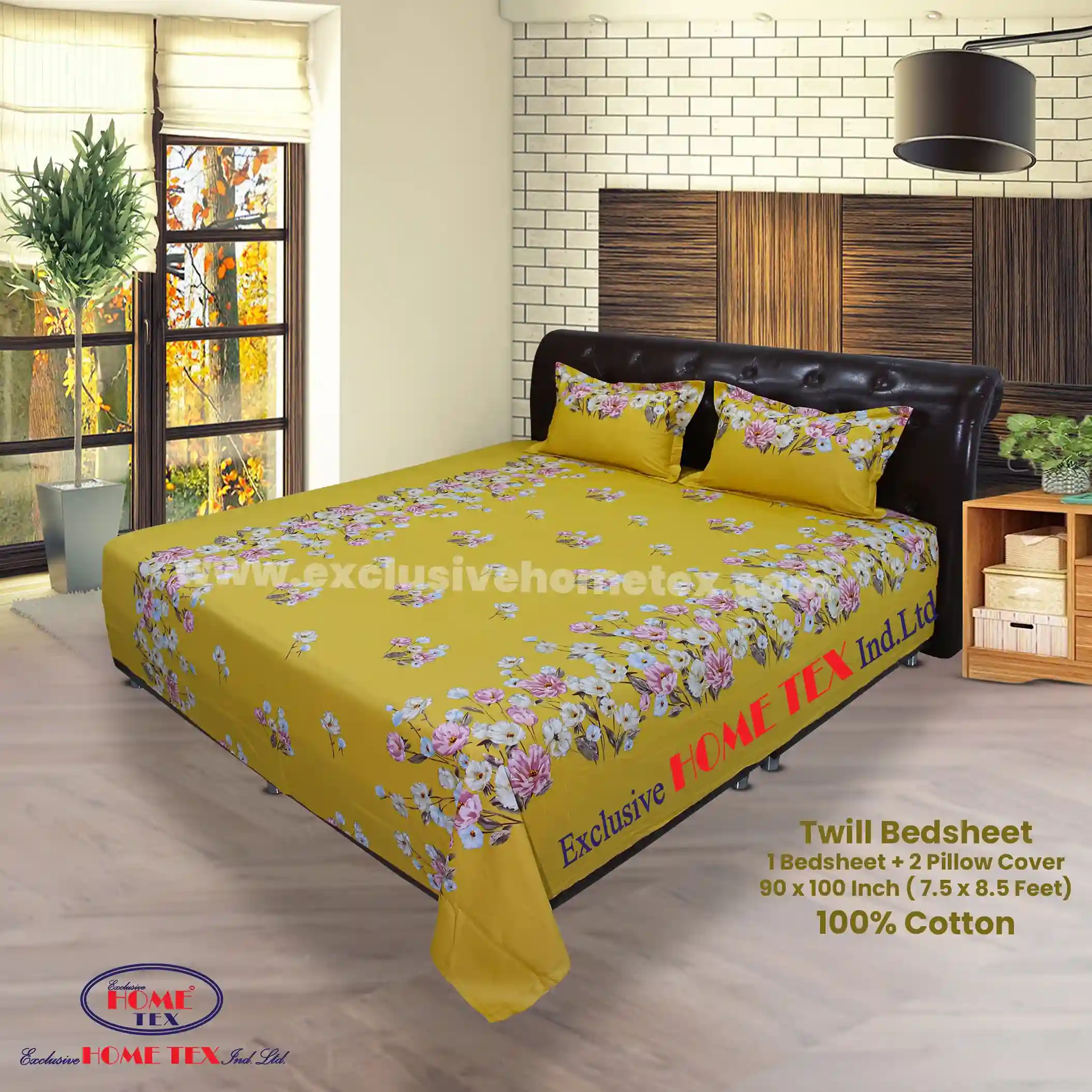 Twill Fabric Bedsheet (RT)