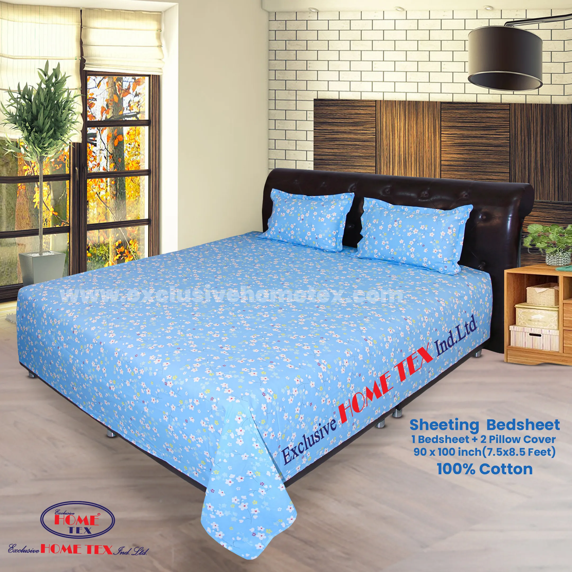 Sheeting Fabric Bedsheet (J-1)