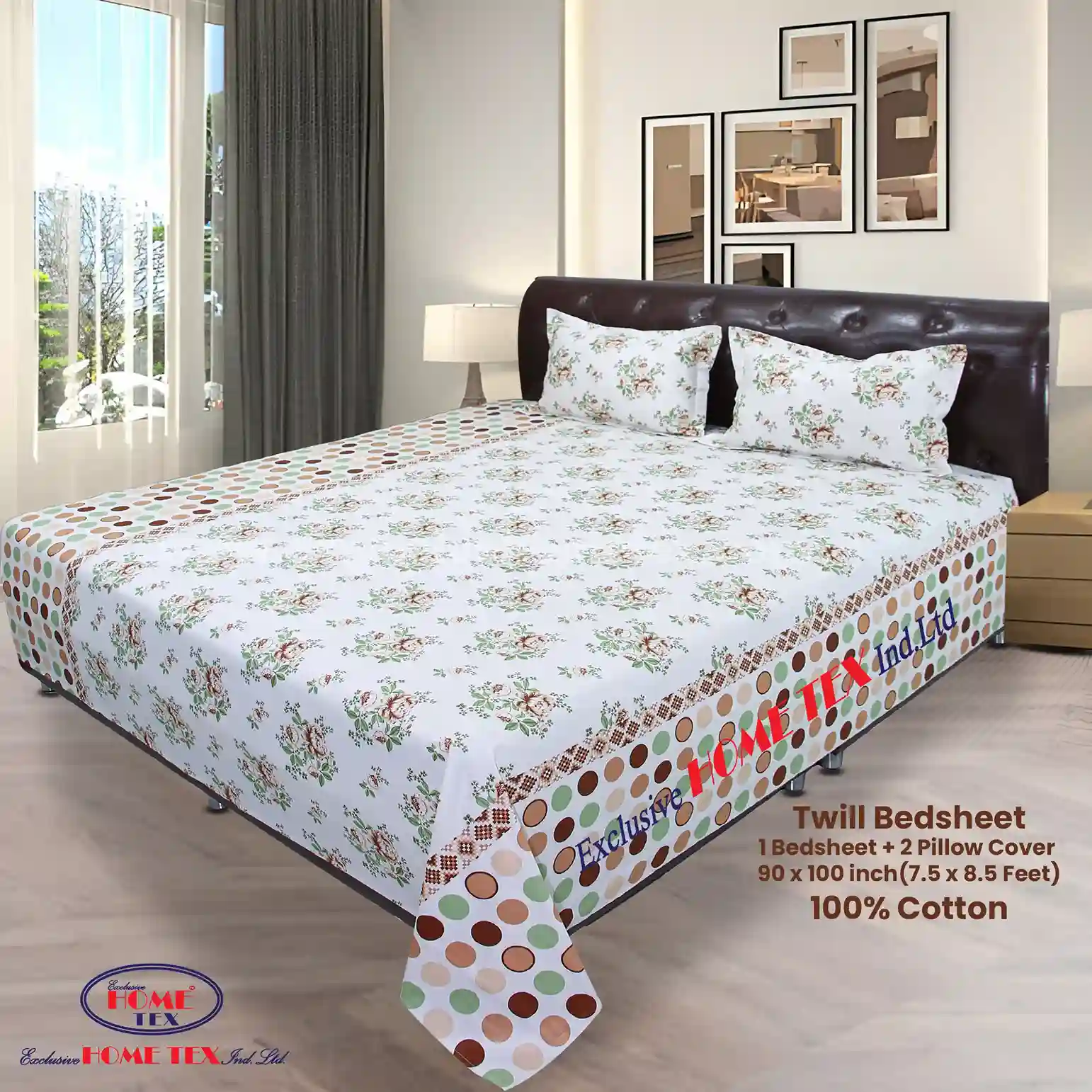 Twill Fabric Bedsheet (RT)