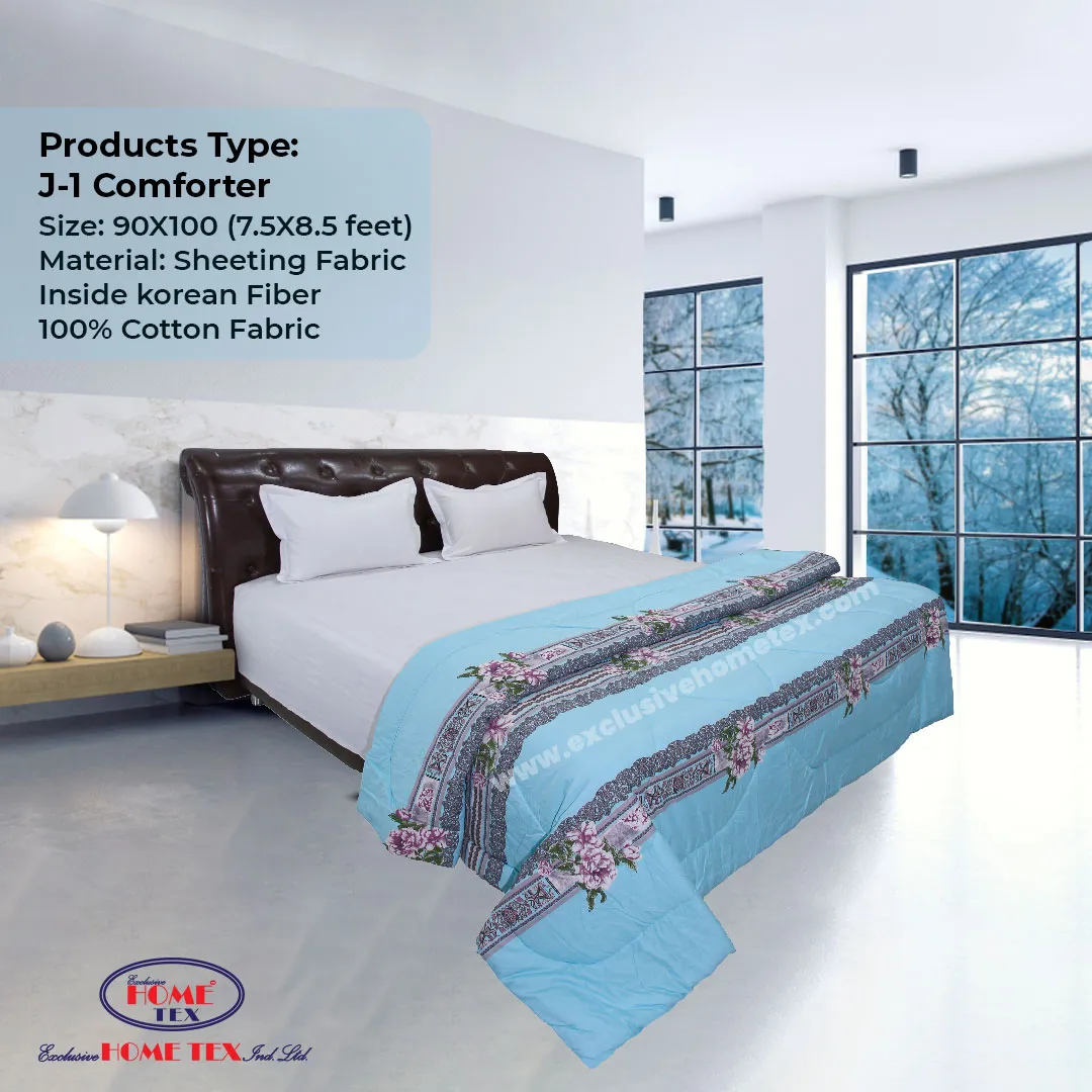 Sheeting Fabric Comforter (J-1)