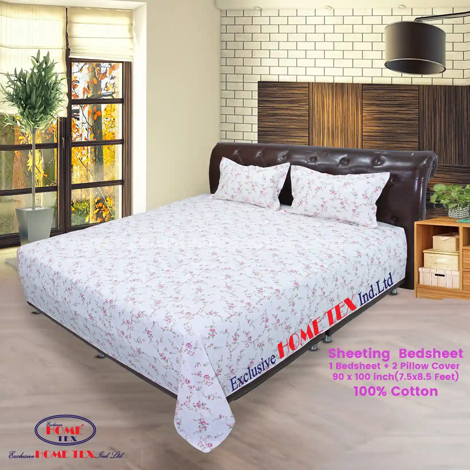 Sheeting Fabric Bedsheet (J-1)