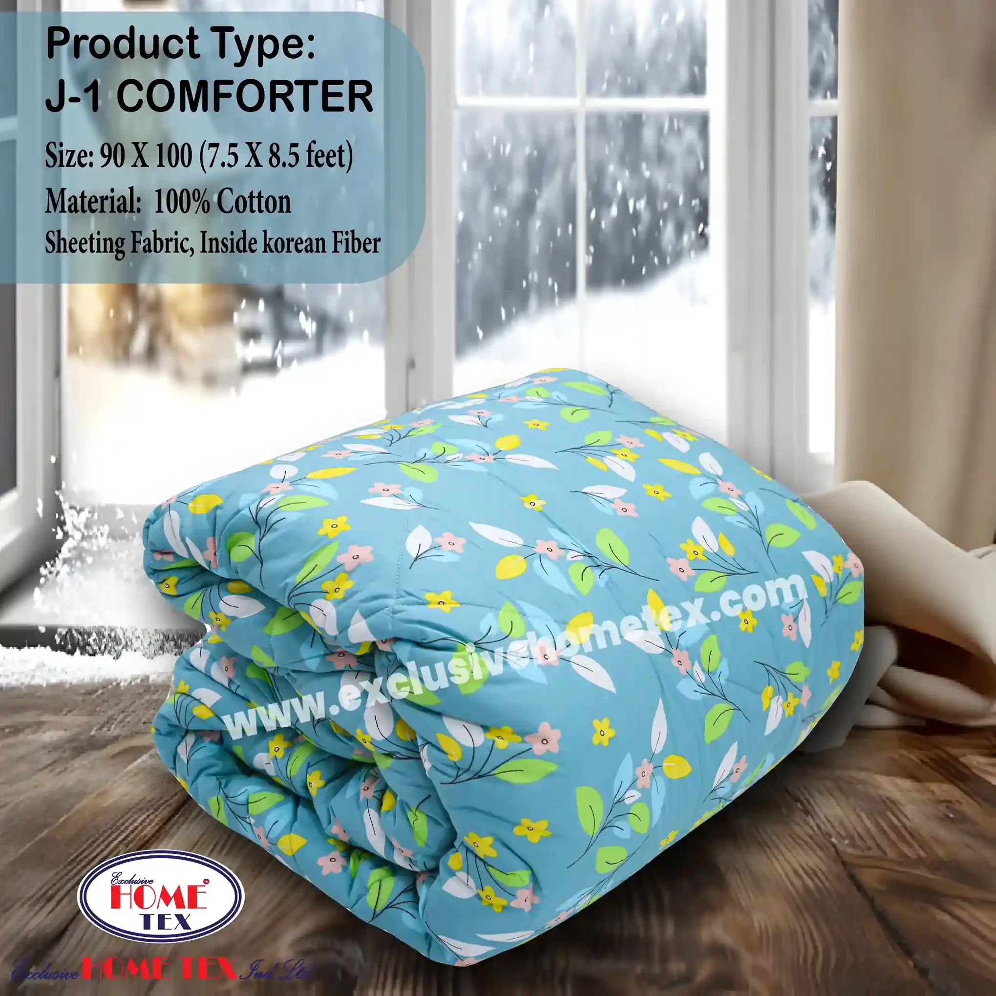 Sheeting Fabric Comforter (J-1)