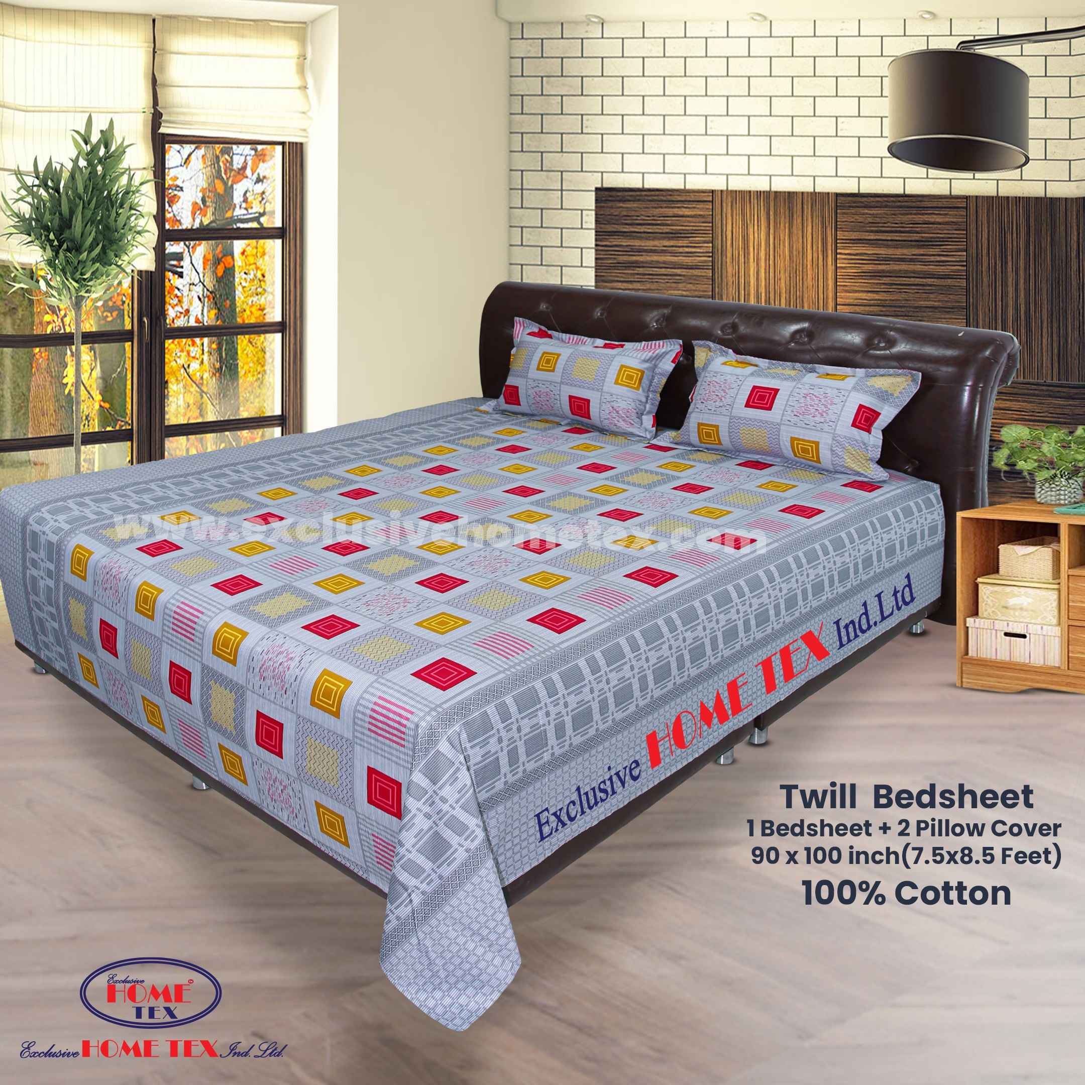 Twill Fabric Bedsheet (RT)